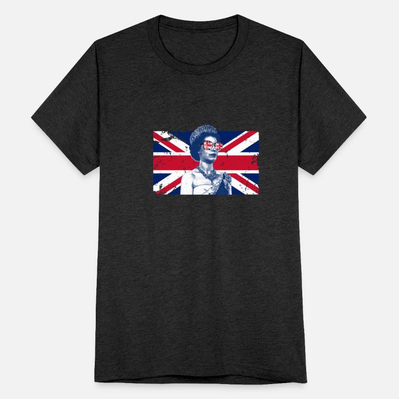 Elizabeth British Flag England Queen Of England