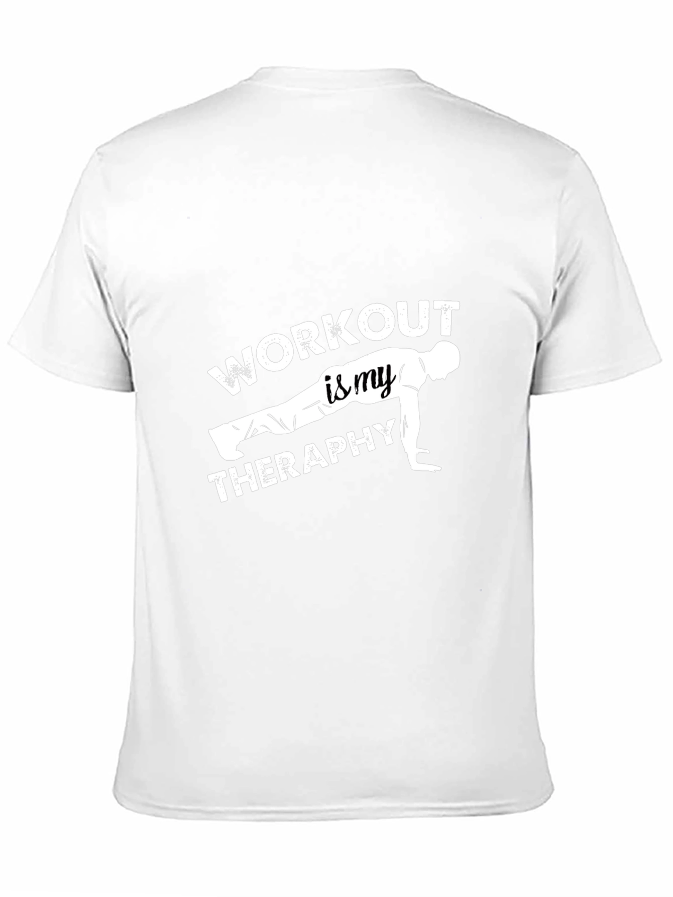 Workout Therapy Black Graphic Tee