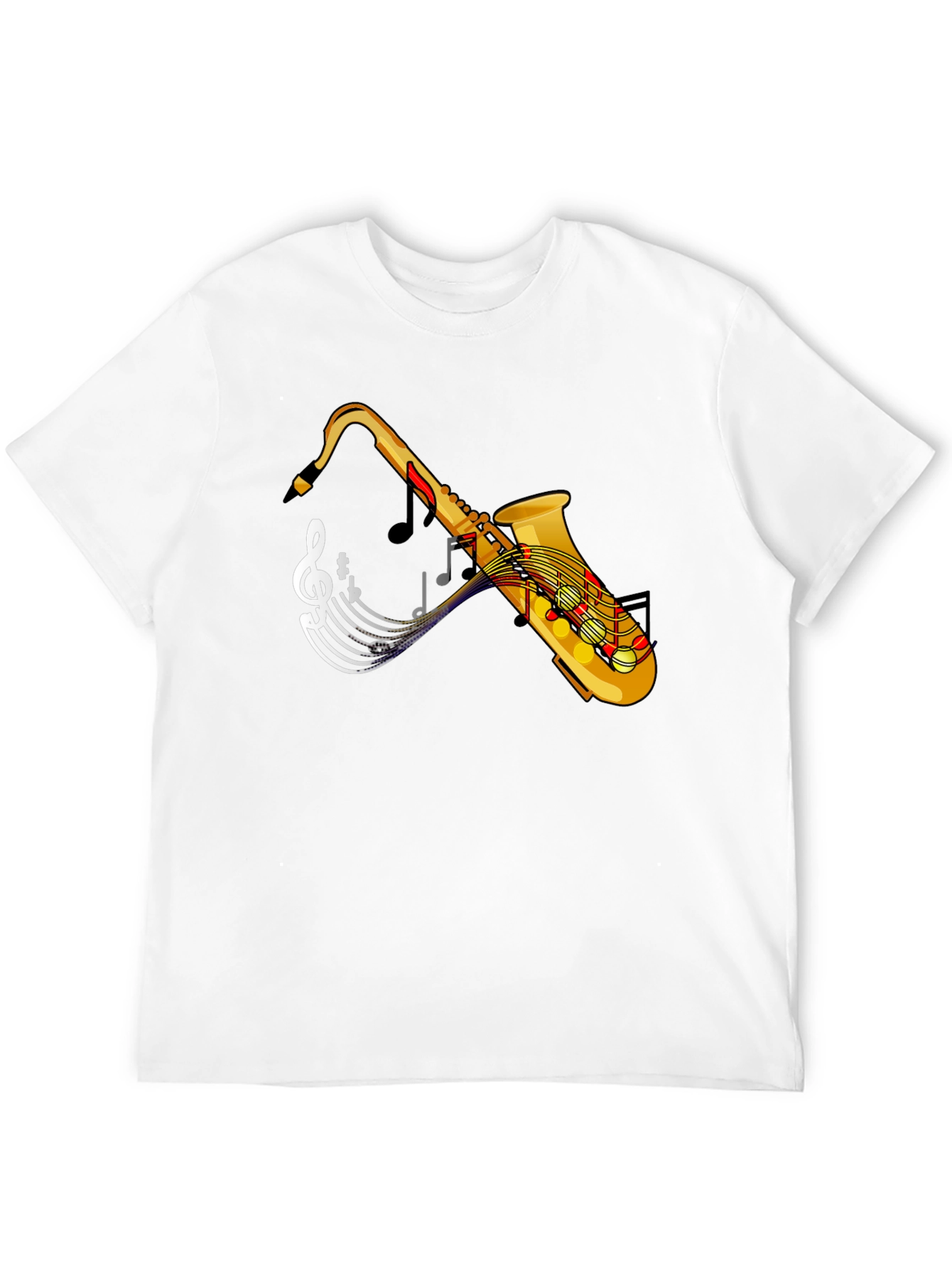 Saxophone Music Tee