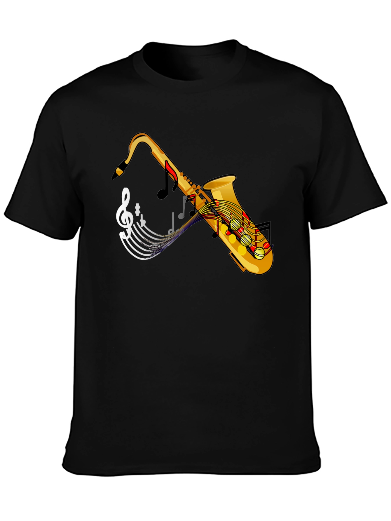 Saxophone Music Tee