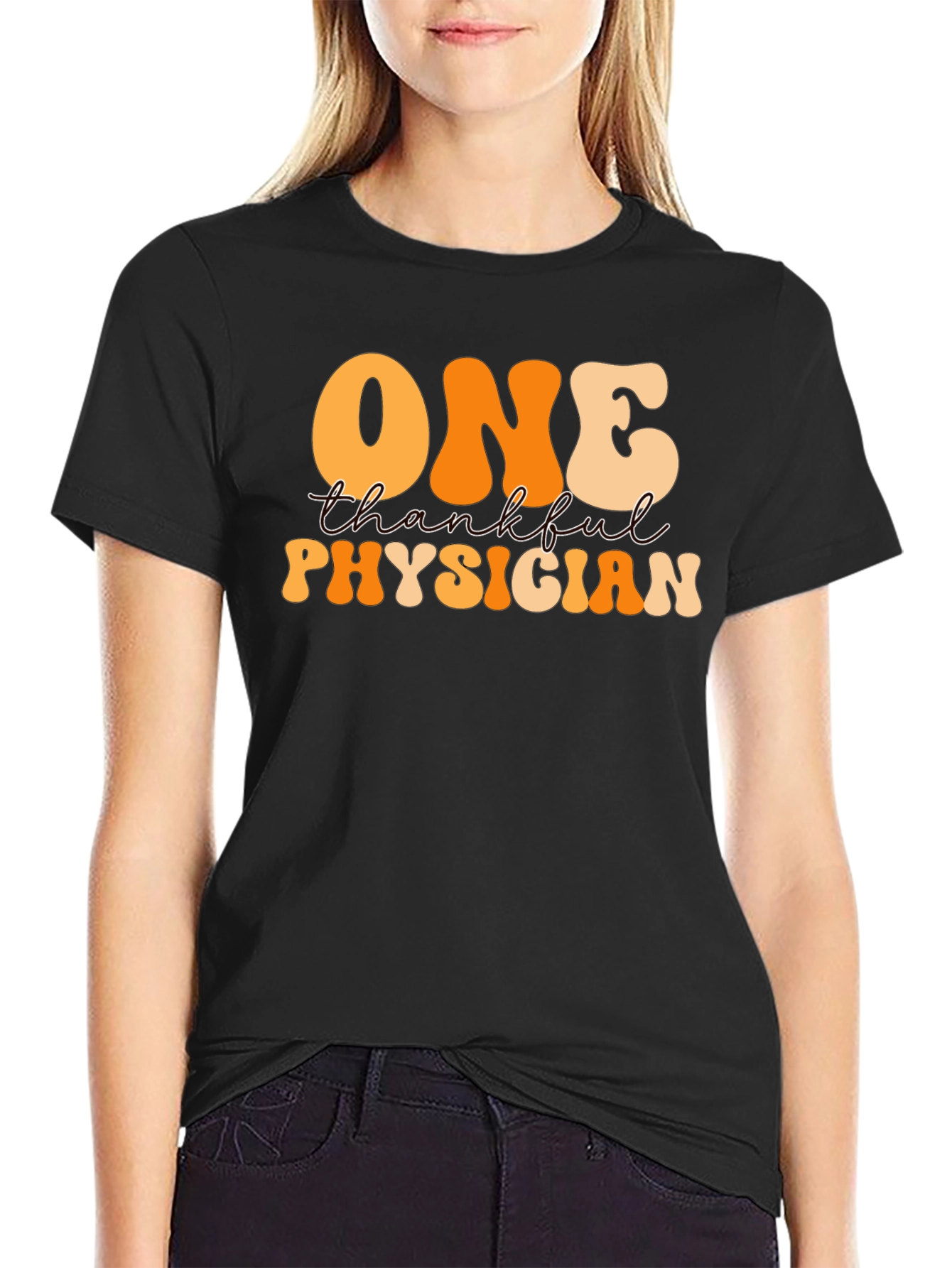 Thankful Physician Graphic T-Shirt