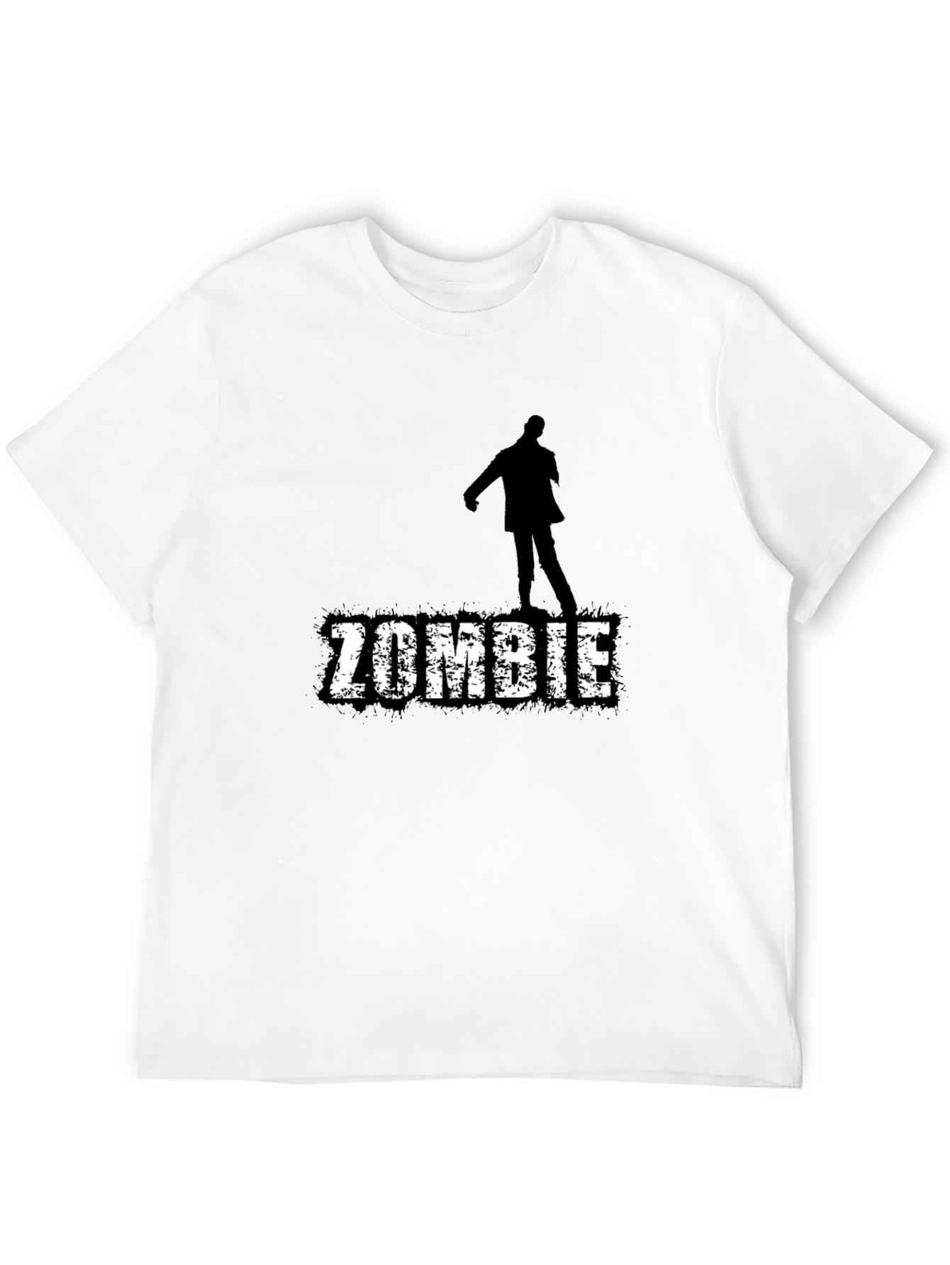 Zombie Graphic Tee - Mens Black T-Shirt