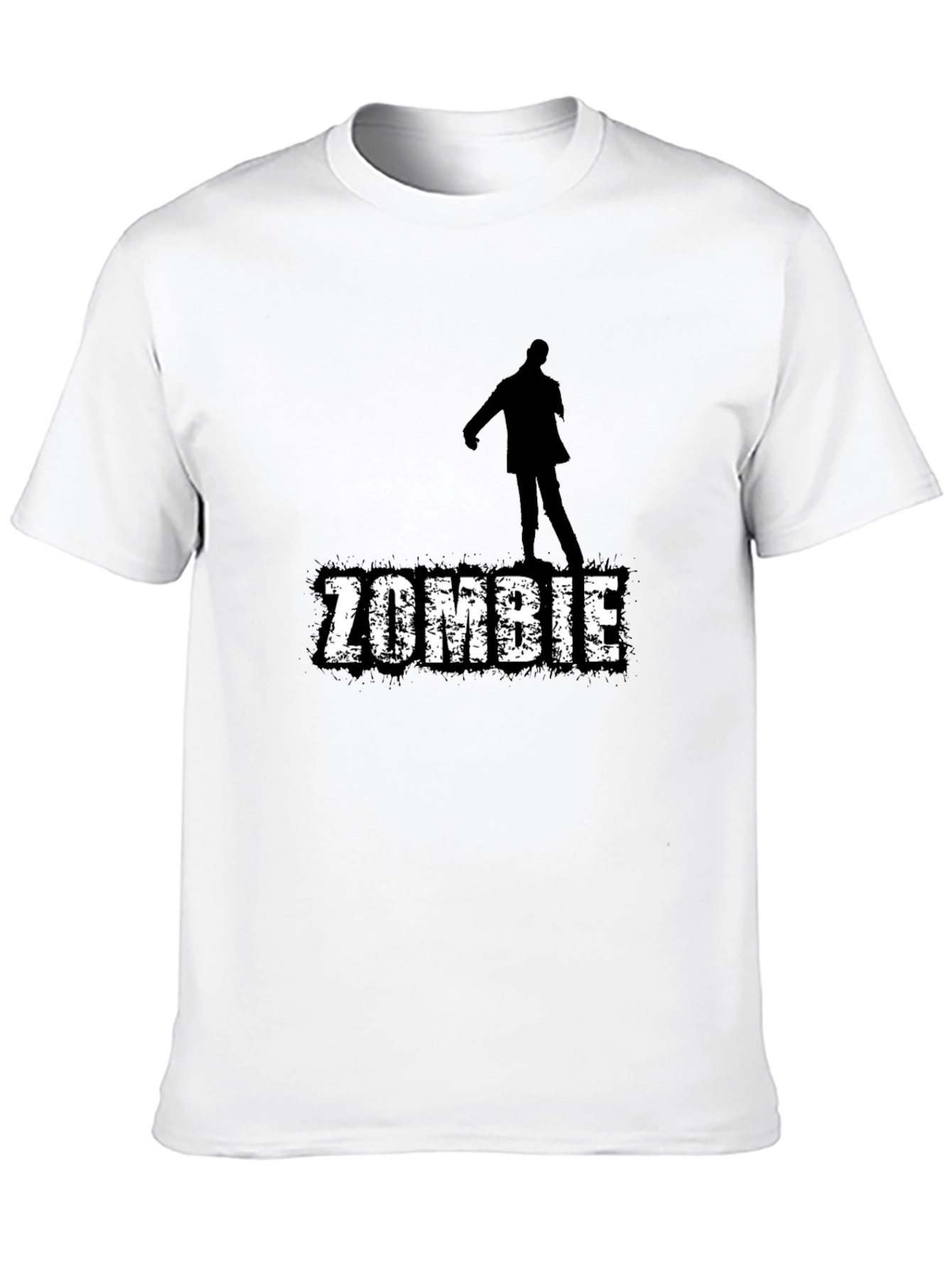 Zombie Graphic Tee - Mens Black T-Shirt