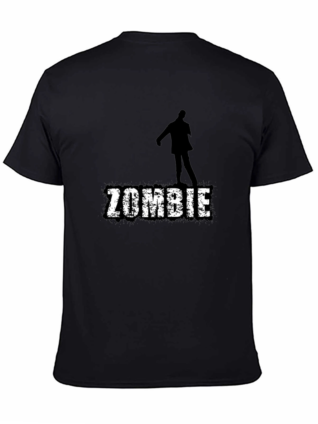 Zombie Graphic Tee - Mens Black T-Shirt