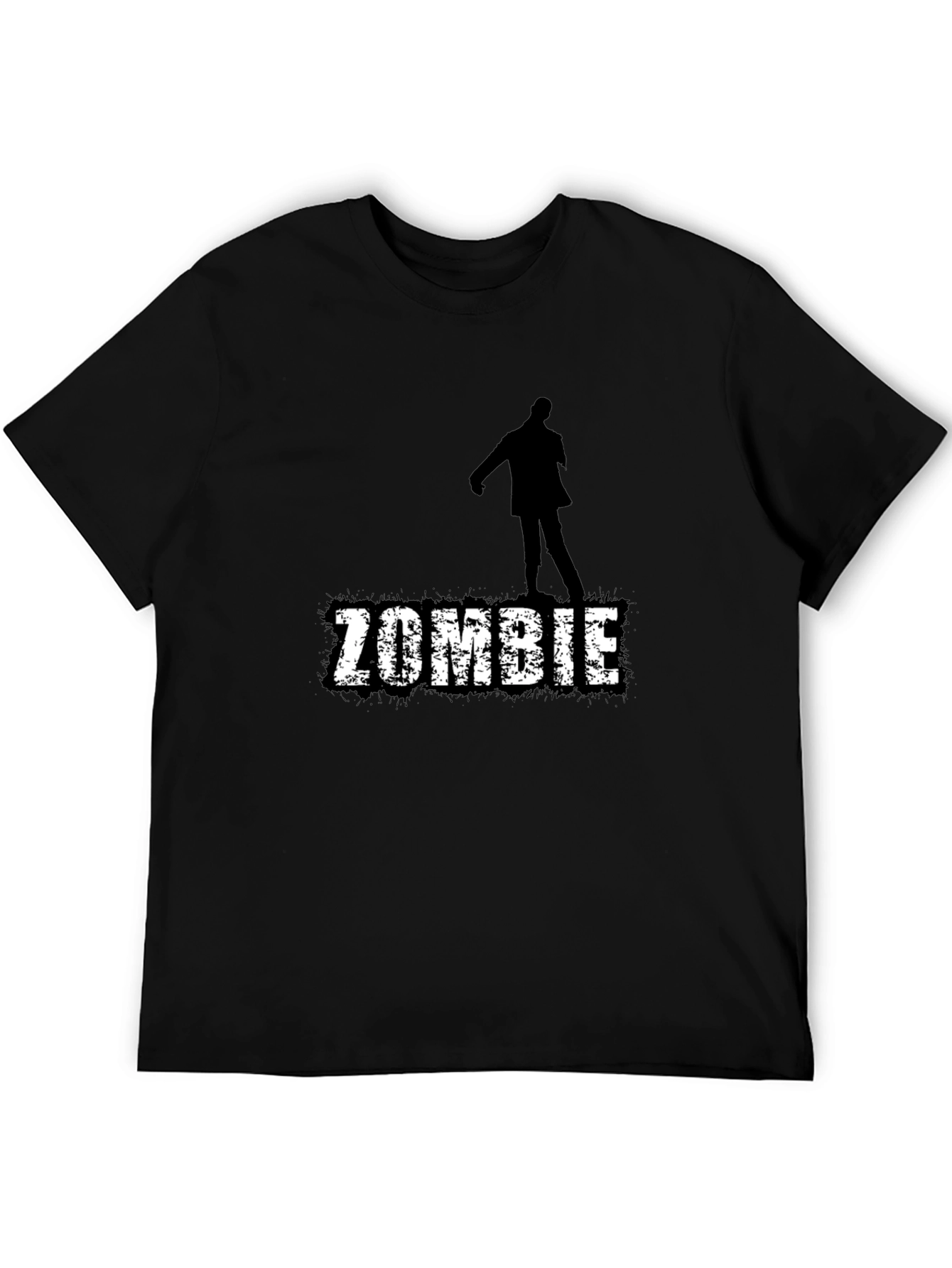 Zombie Graphic Tee - Mens Black T-Shirt