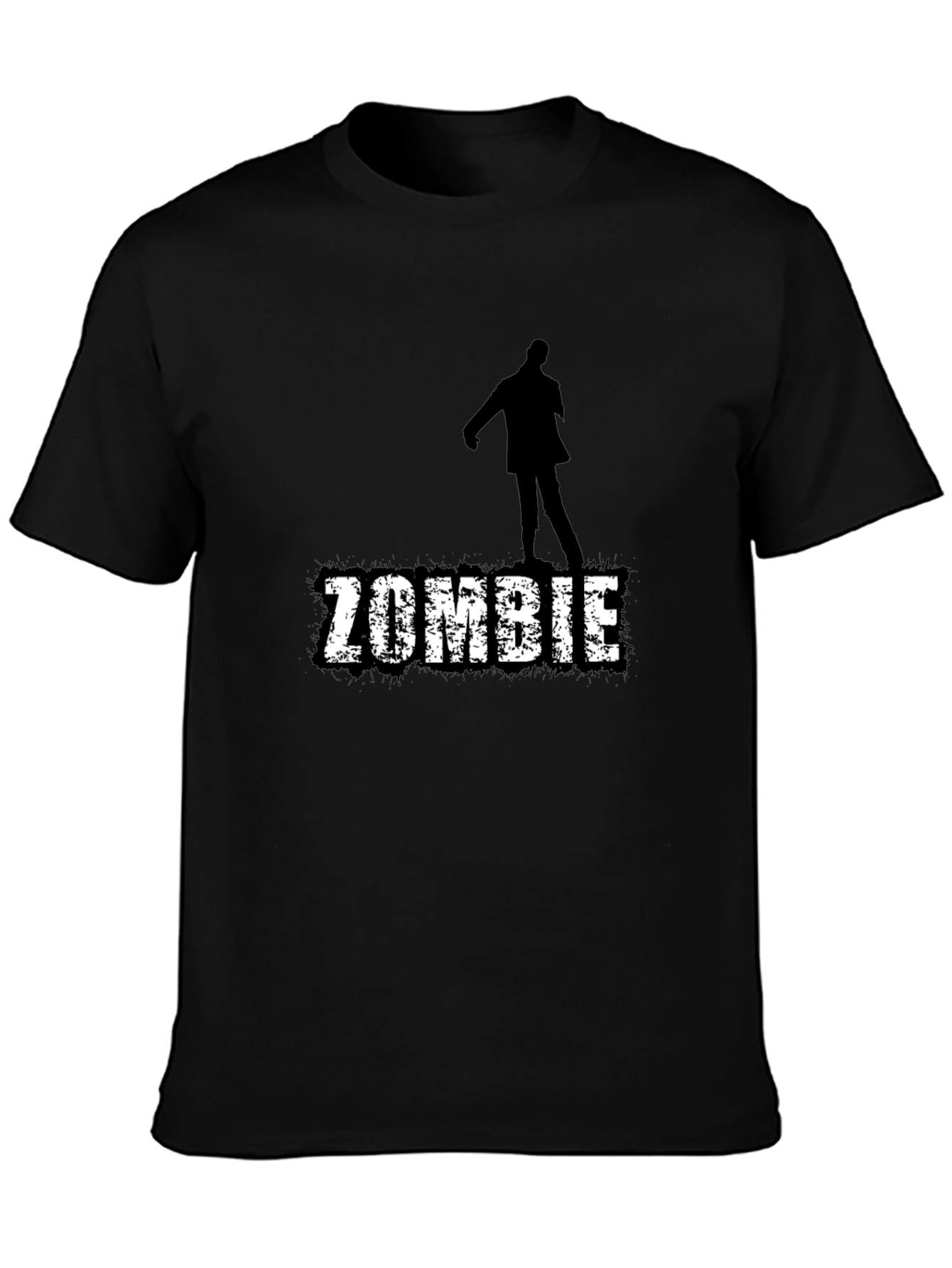 Zombie Graphic Tee - Mens Black T-Shirt