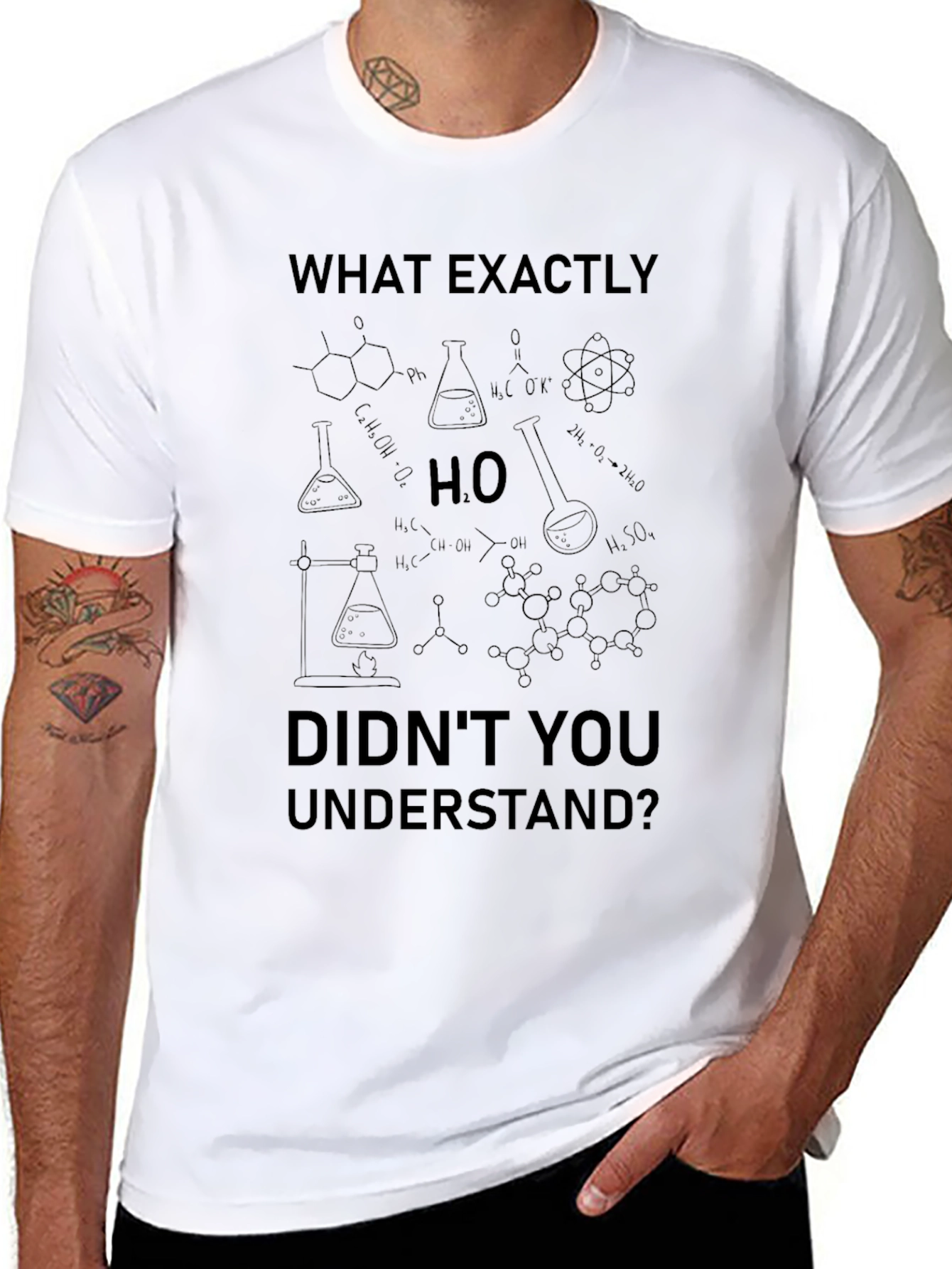 Chemistry Equation T-Shirt - What Didnt You Understand?