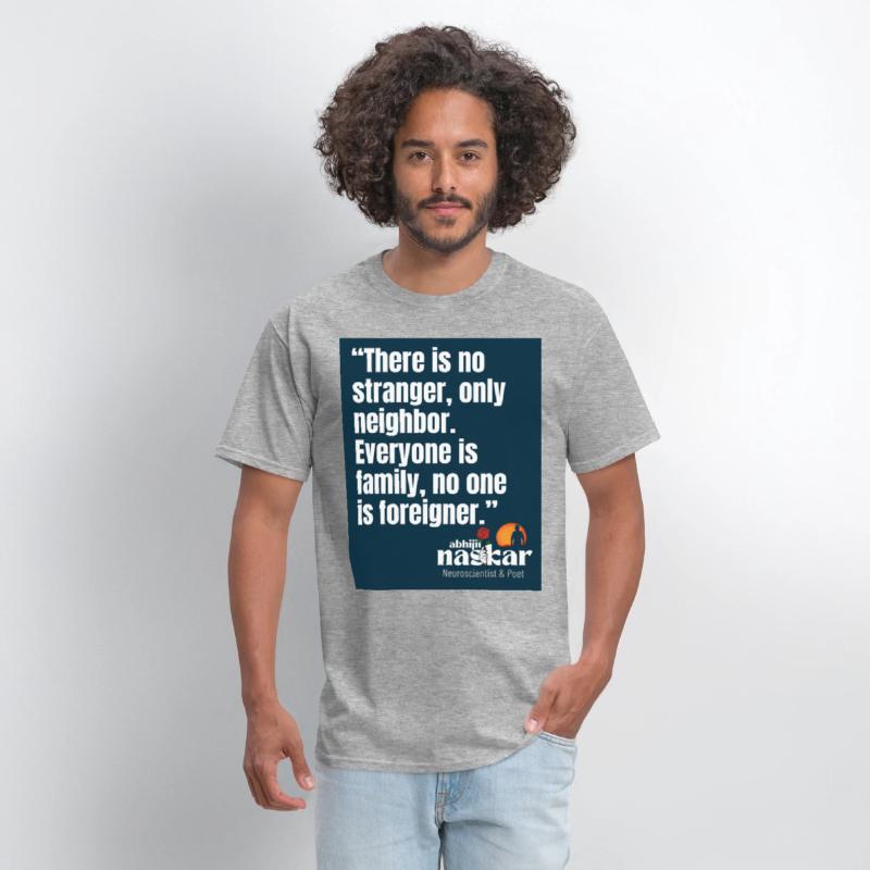 "Everyone is family, no one is foreigner.” Naskar