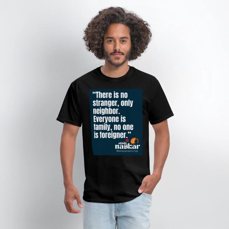 "Everyone is family, no one is foreigner.” Naskar