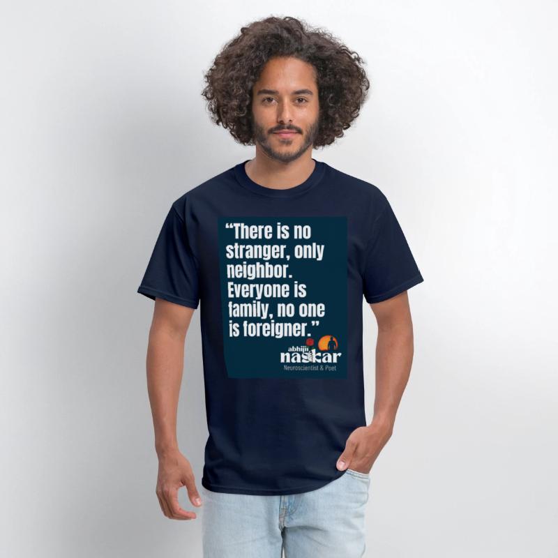 "Everyone is family, no one is foreigner.” Naskar