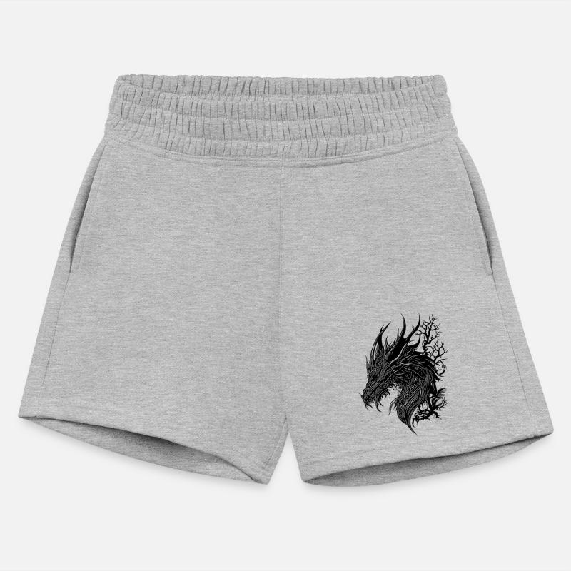 Evil Vintager Dragon In Nature Scale Dress