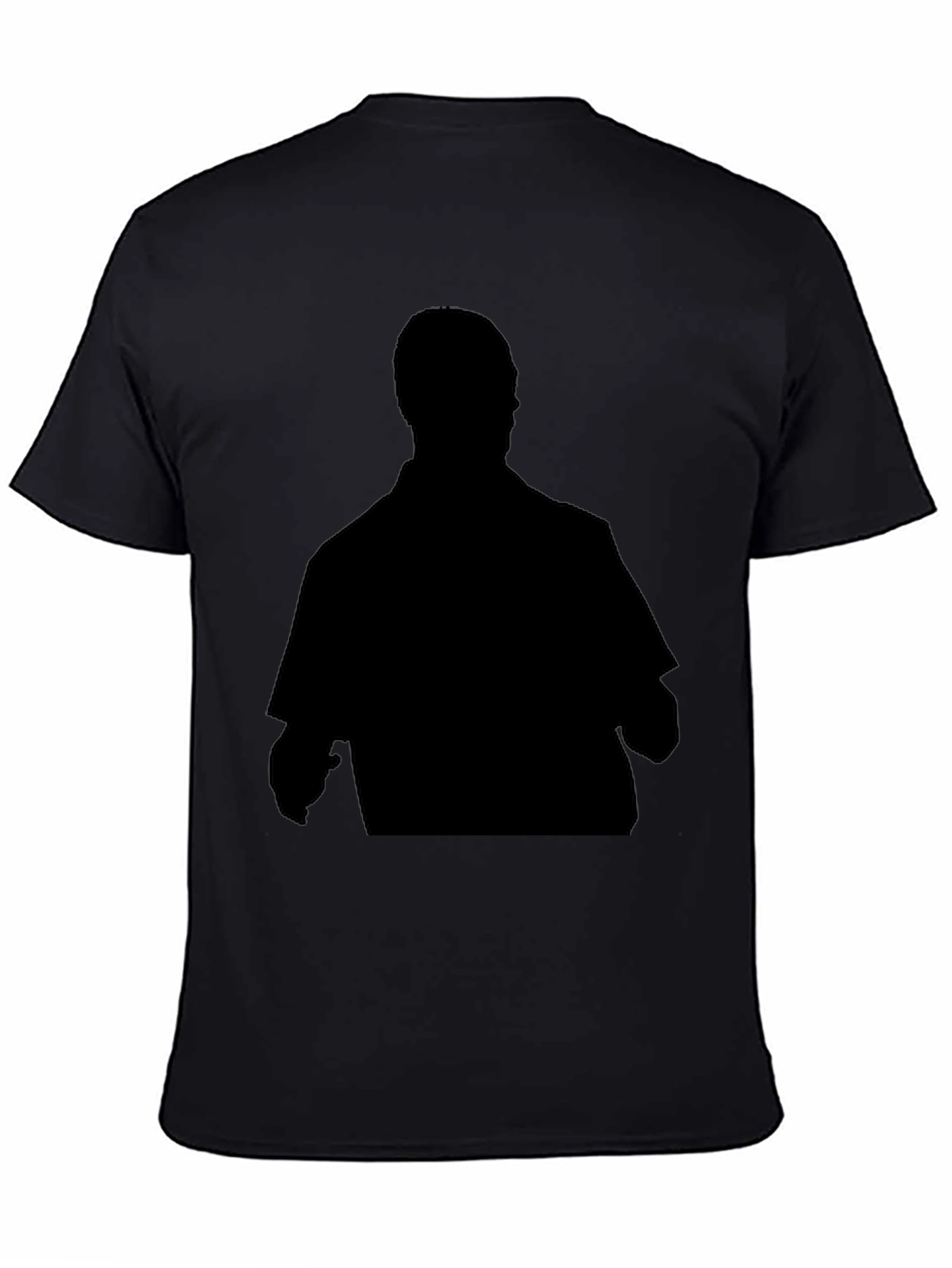 Silhouette Graphic Black T-Shirt