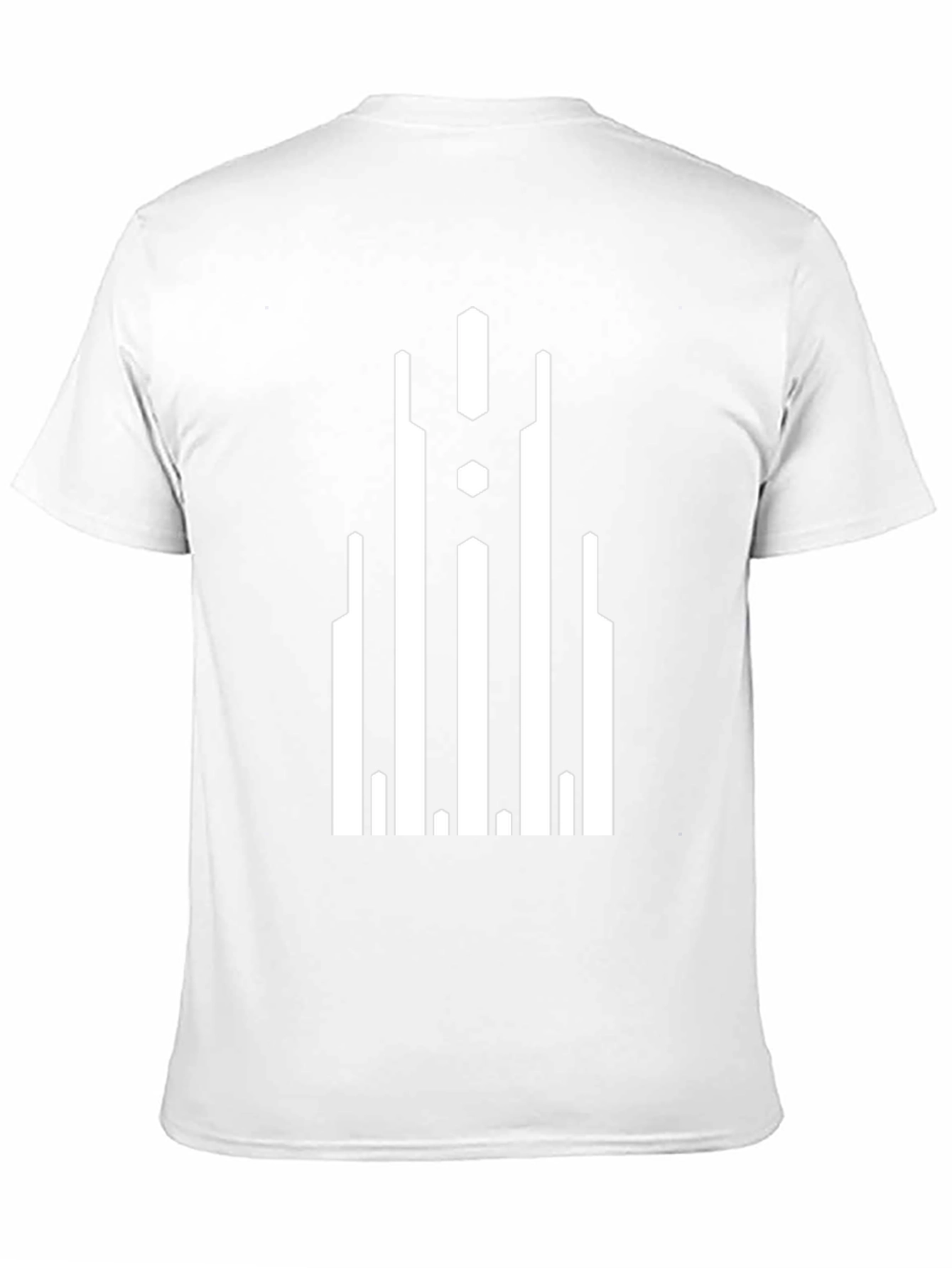 Geometric Black T-Shirt