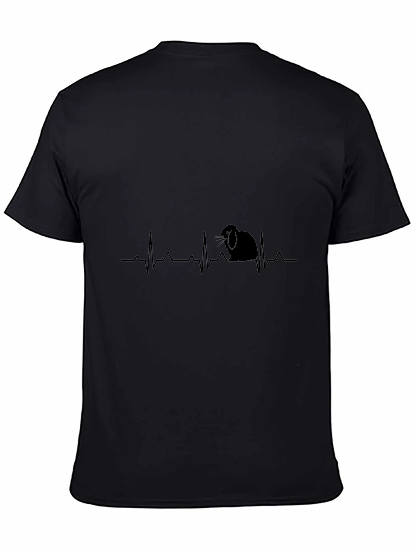 Rabbit Heartbeat T-Shirt - Cute Bunny Tee