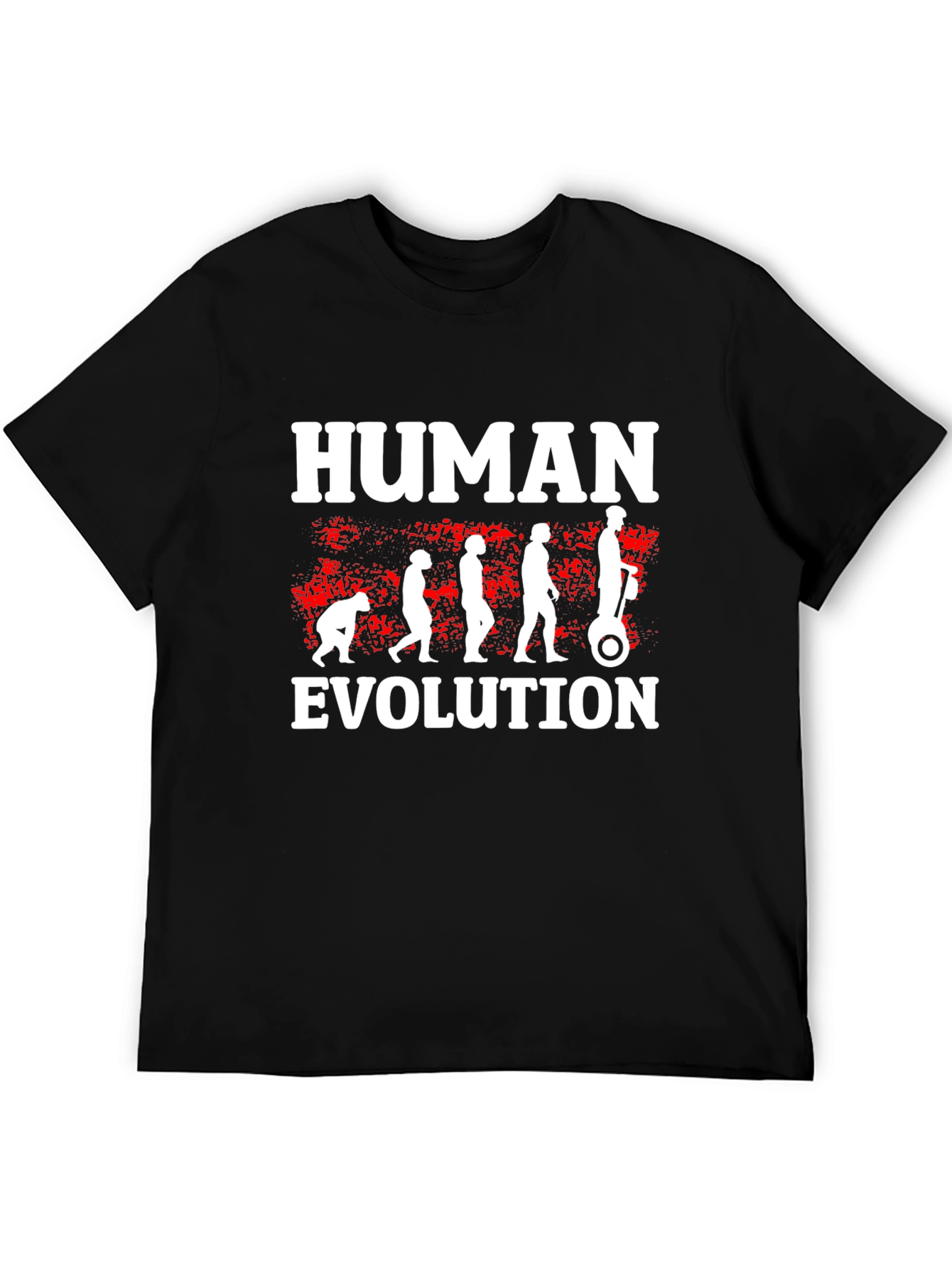 Human Evolution T-Shirt - Funny Sarcastic Tee