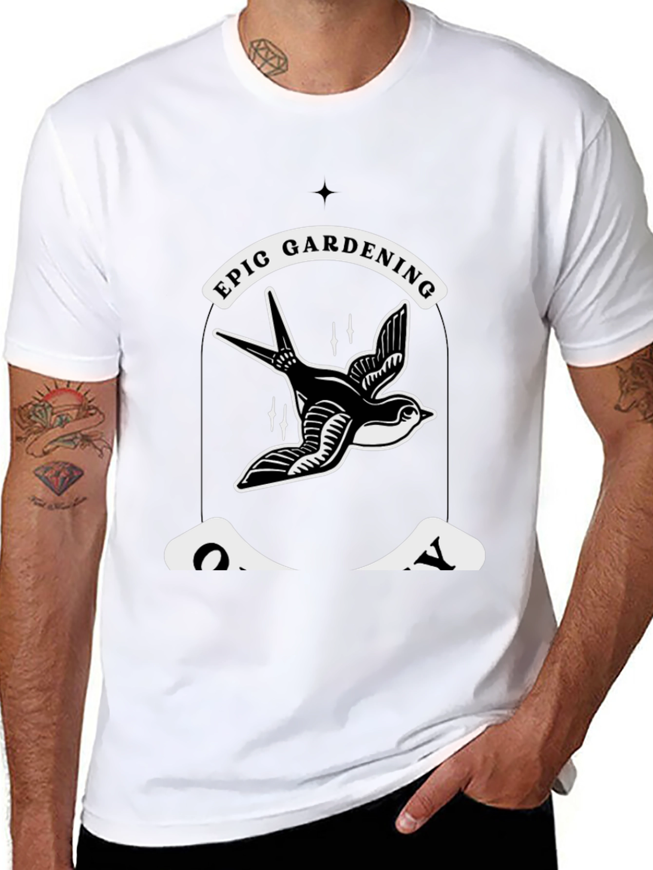 Epic Gardening Black T-Shirt