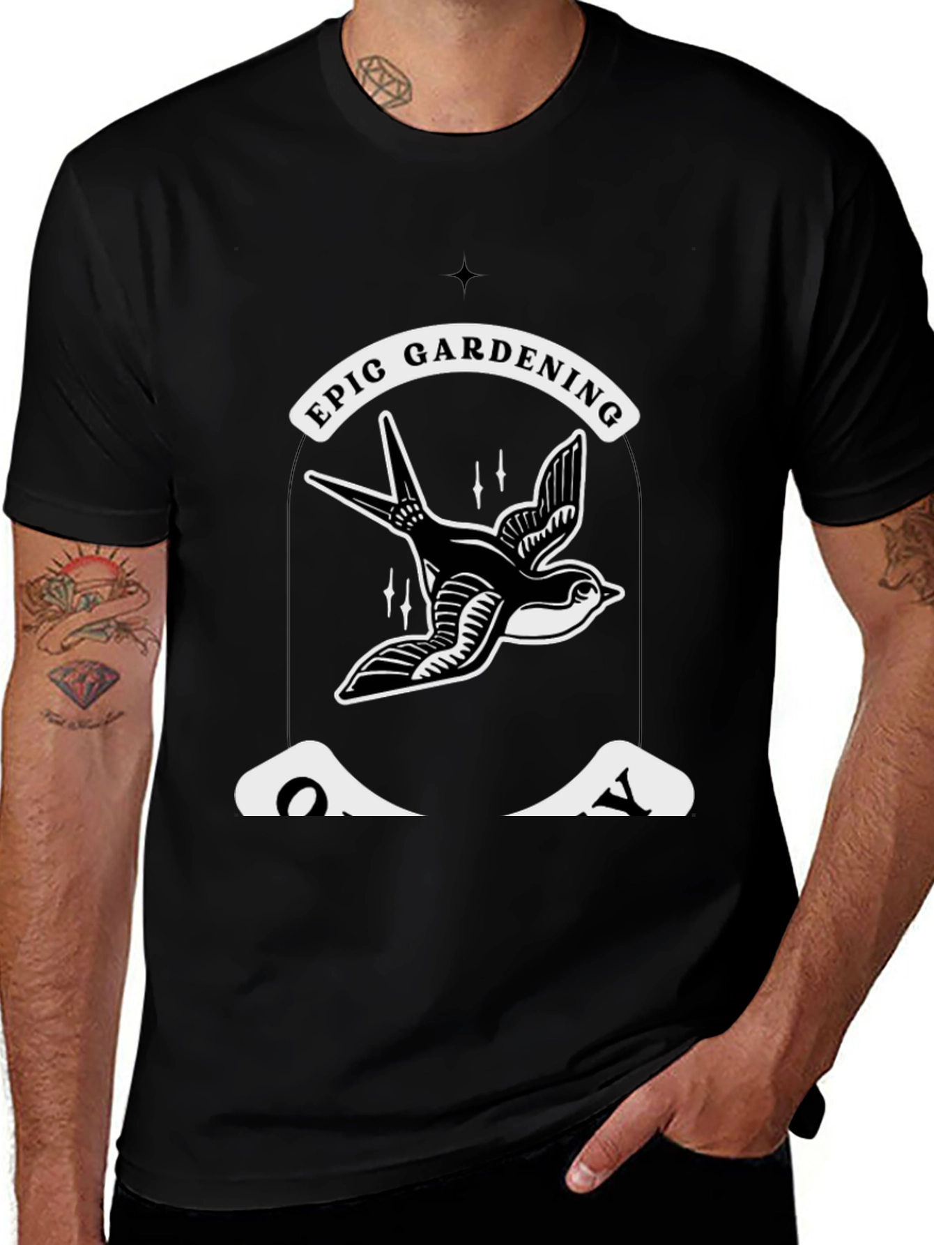 Epic Gardening Black T-Shirt