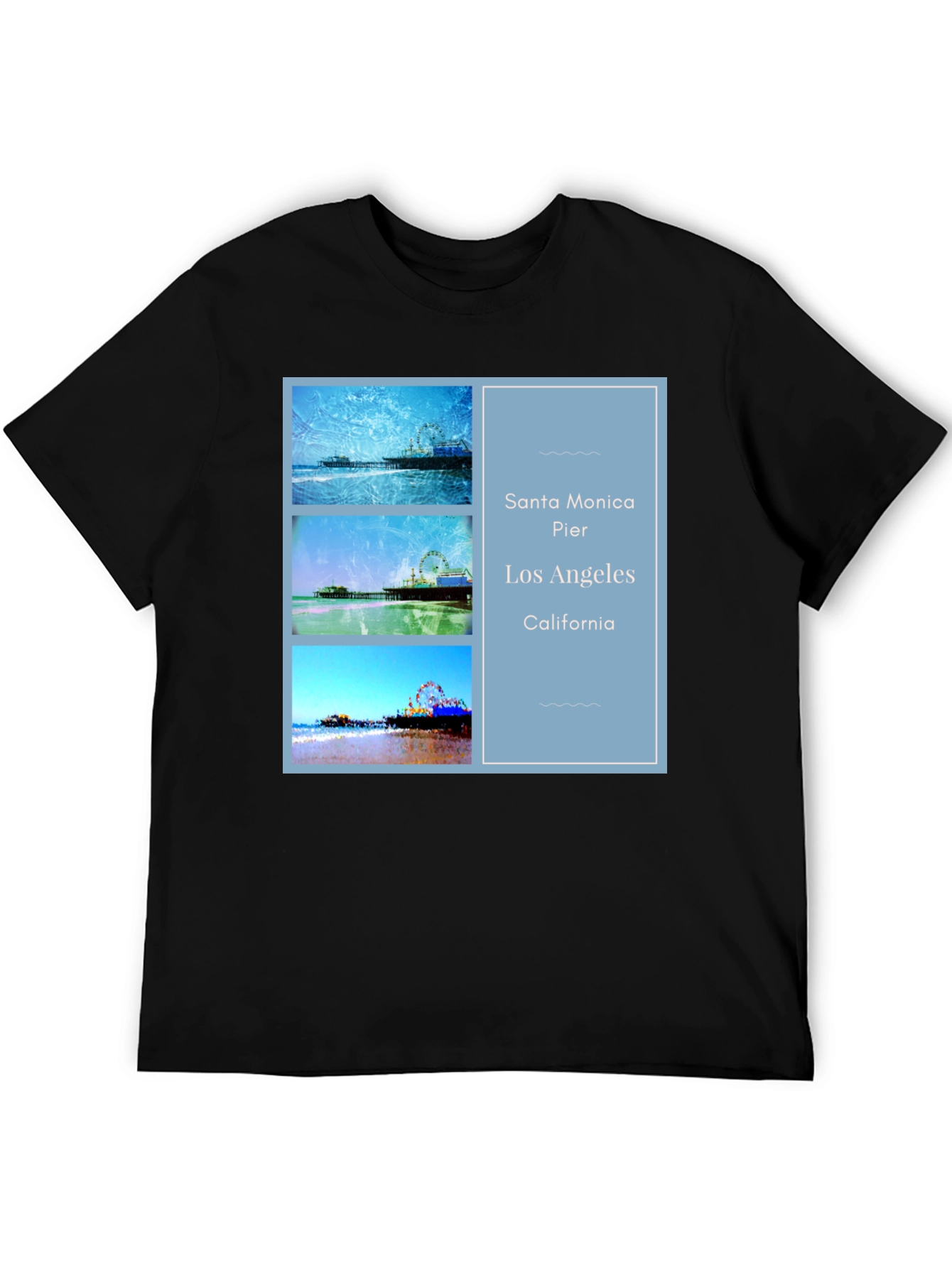 Santa Monica Pier Graphic Tee