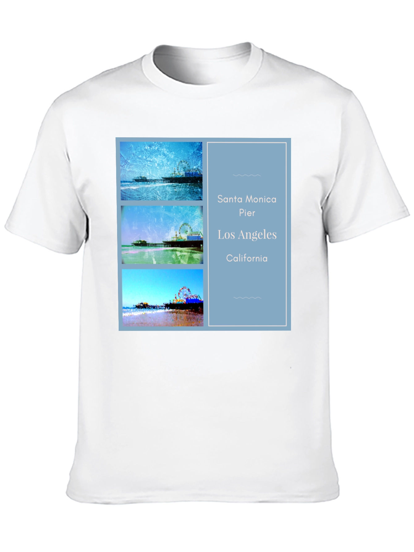 Santa Monica Pier Graphic Tee