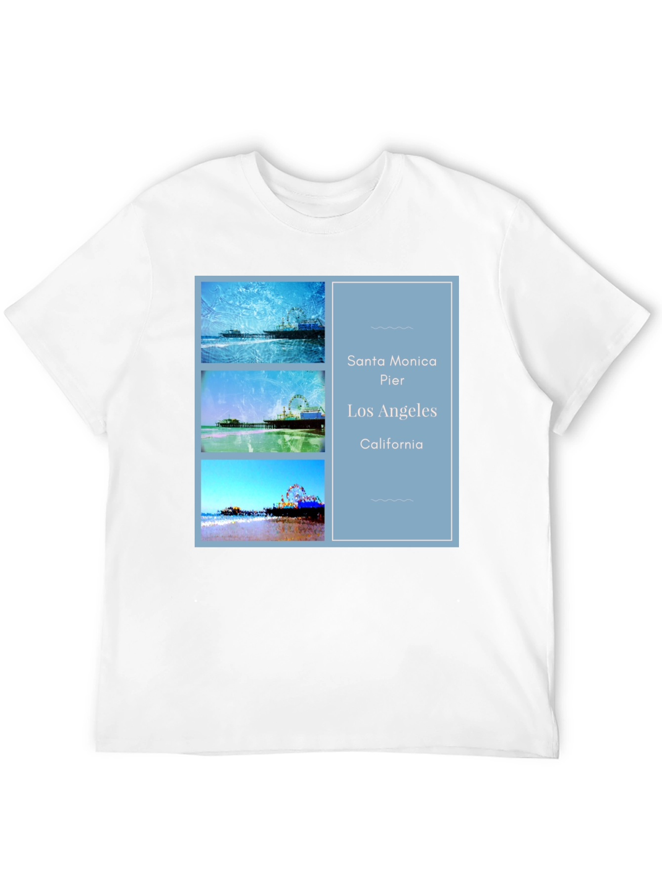 Santa Monica Pier Graphic Tee