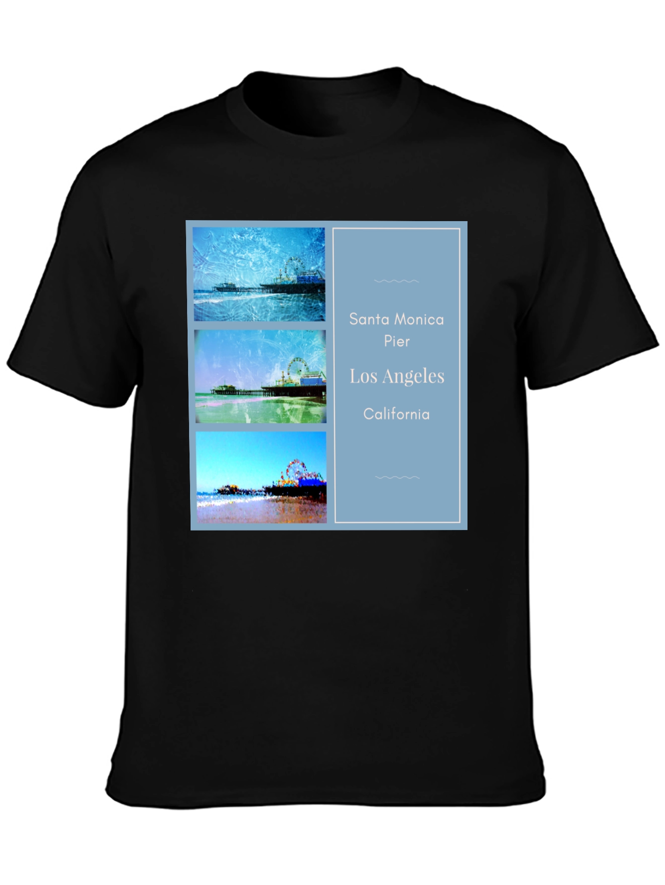 Santa Monica Pier Graphic Tee
