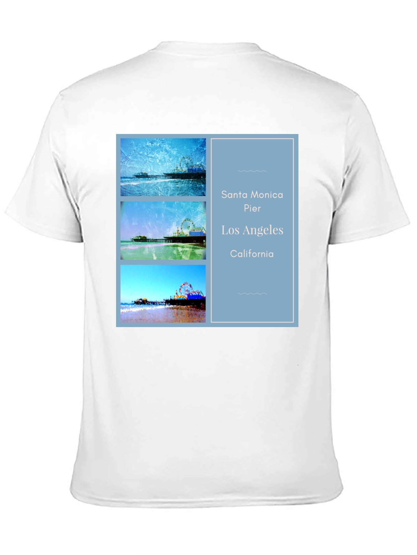 Santa Monica Pier Graphic Tee
