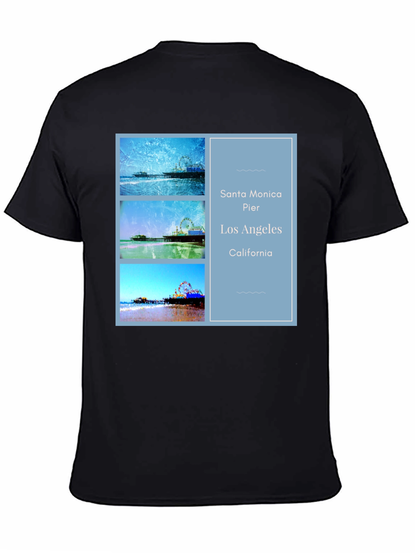 Santa Monica Pier Graphic Tee