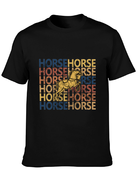 Vintage Style Horse Lover T-Shirt
