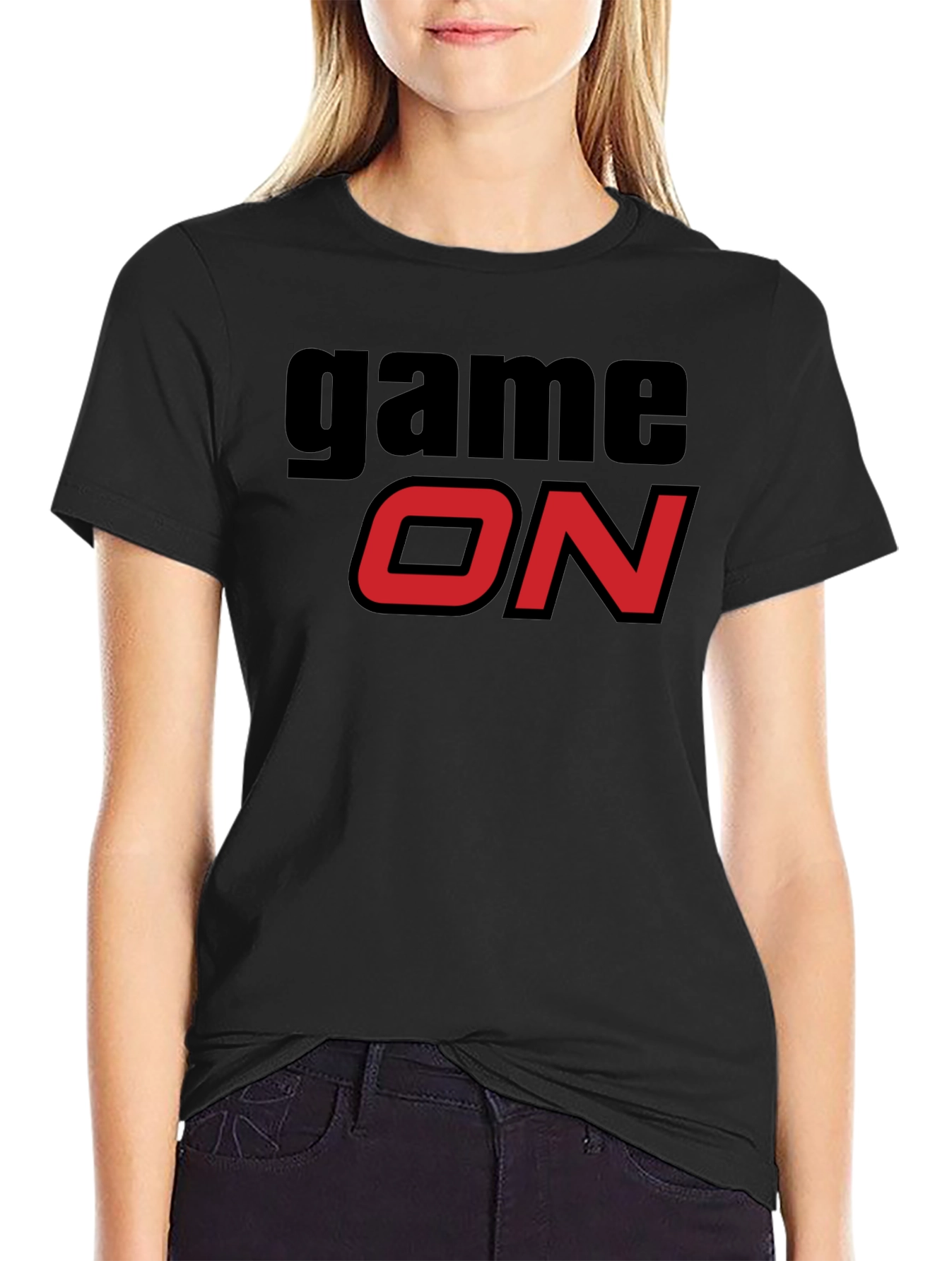Game On T-Shirt - Black Graphic Tee