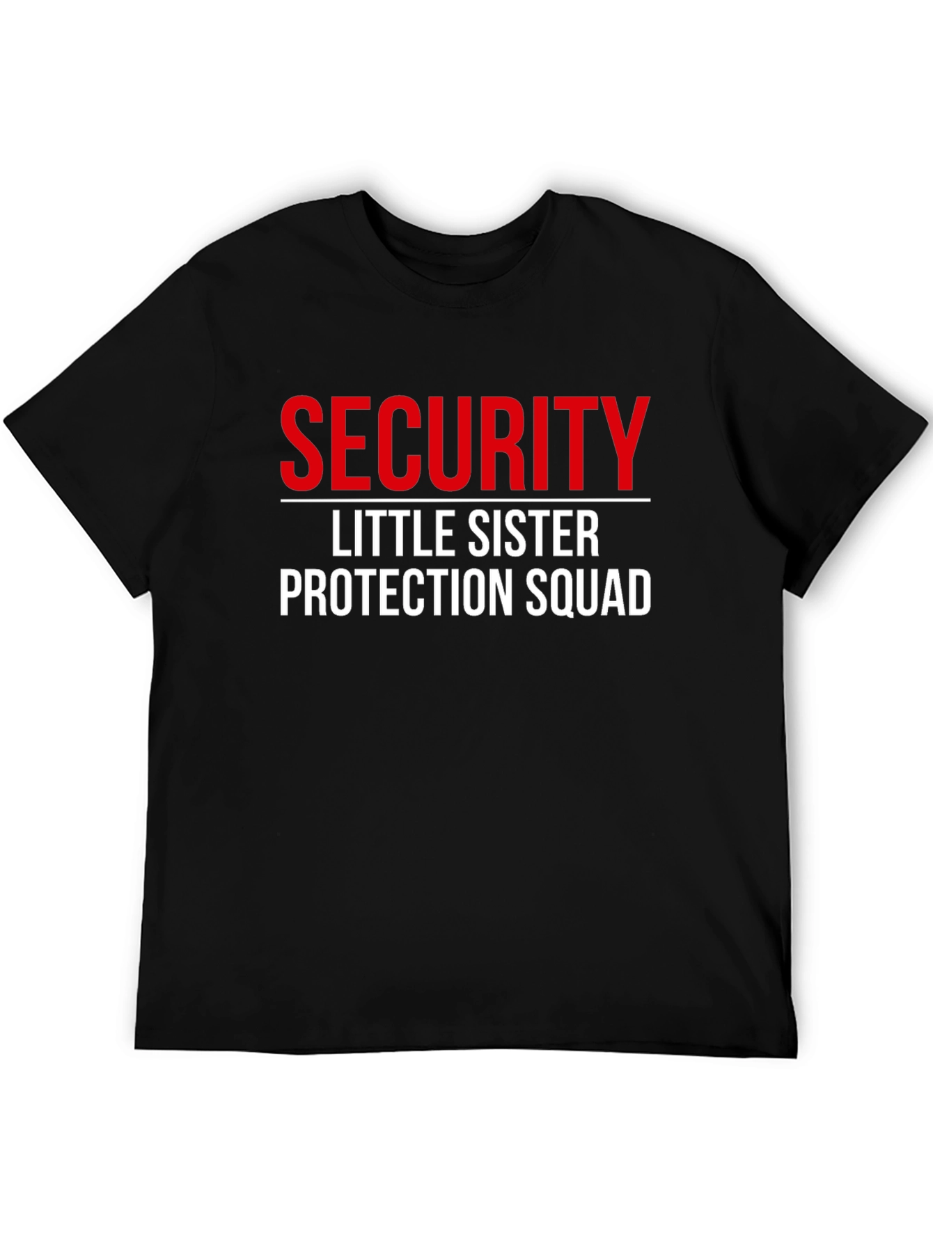Security Little Sister Protection Squad Tee