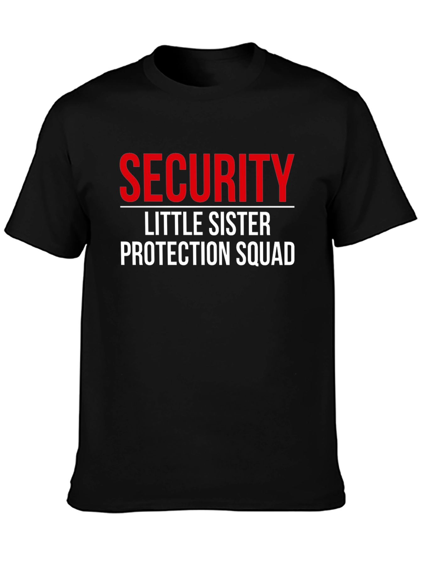 Security Little Sister Protection Squad Tee