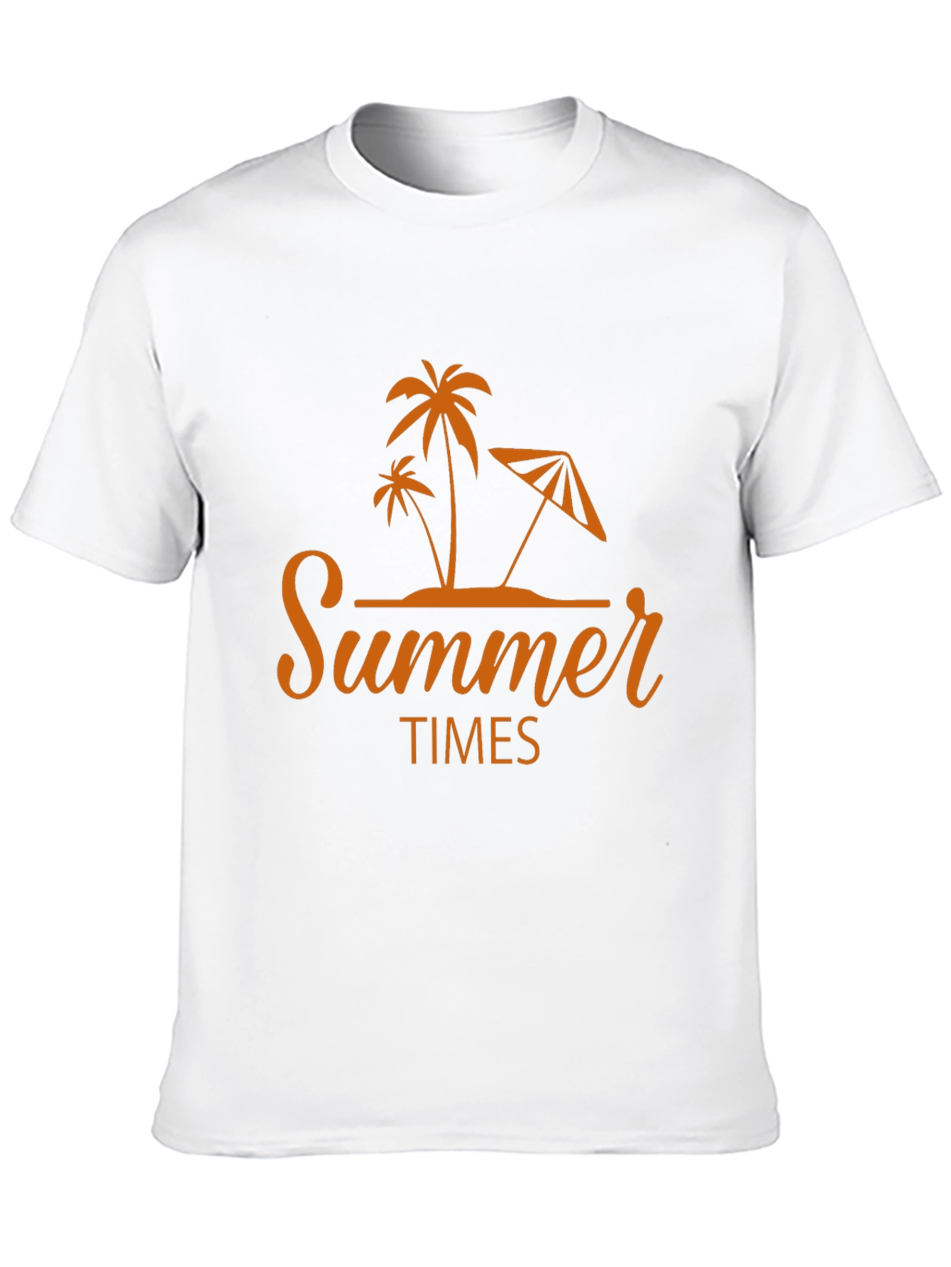 Summer Times Graphic Tee - Tropical Palm Tree Design