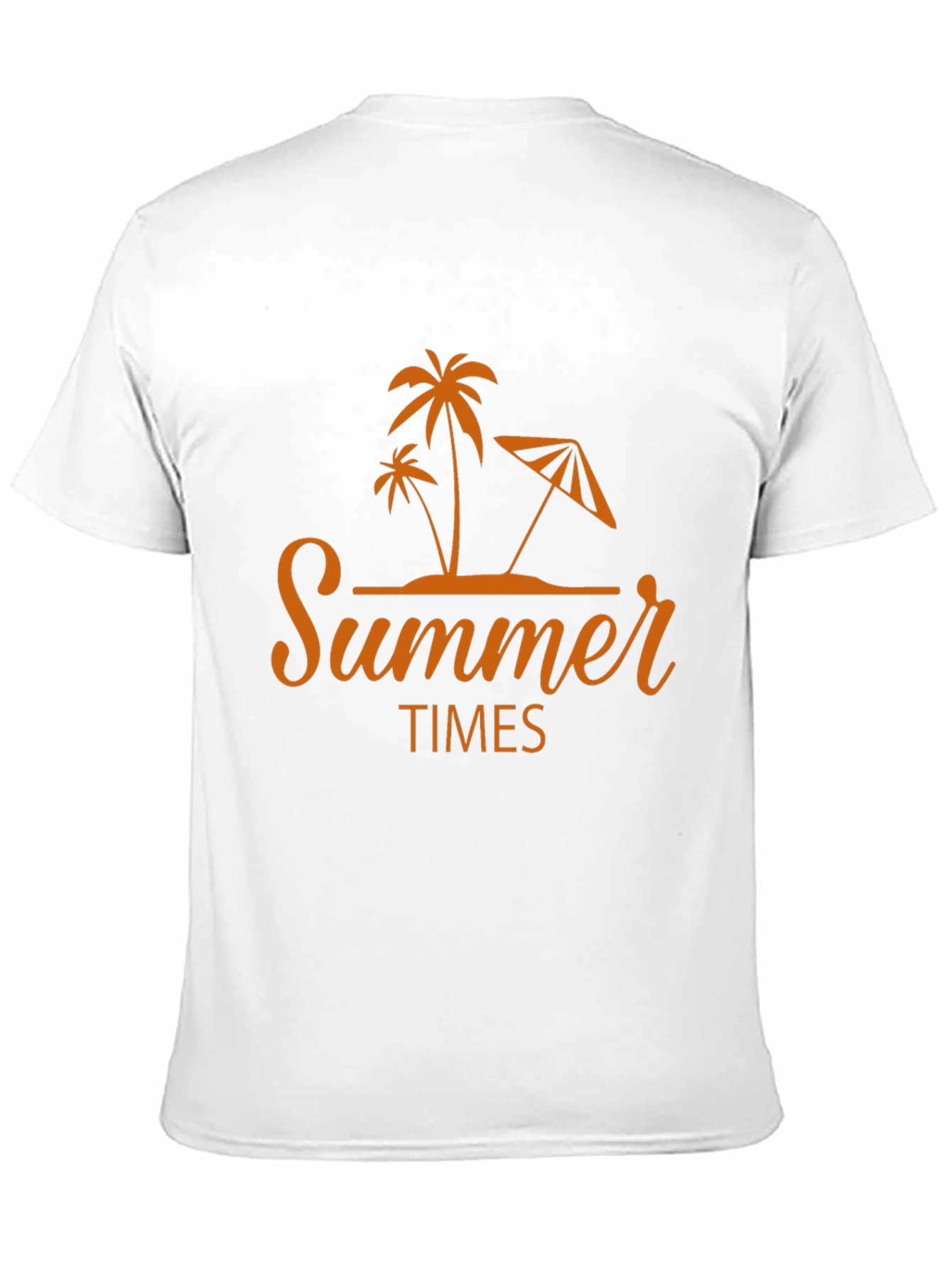 Summer Times Graphic Tee - Tropical Palm Tree Design