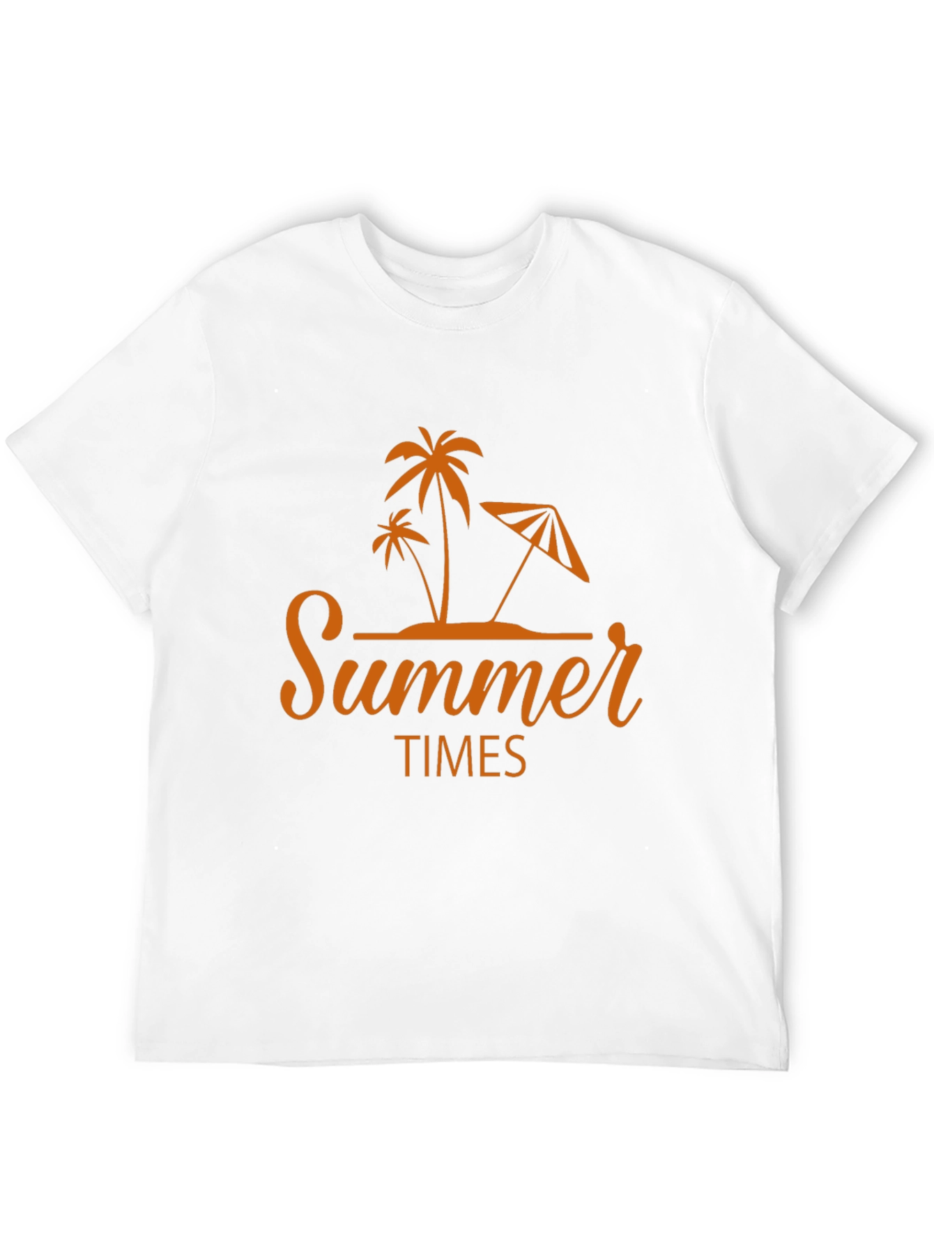 Summer Times Graphic Tee - Tropical Palm Tree Design