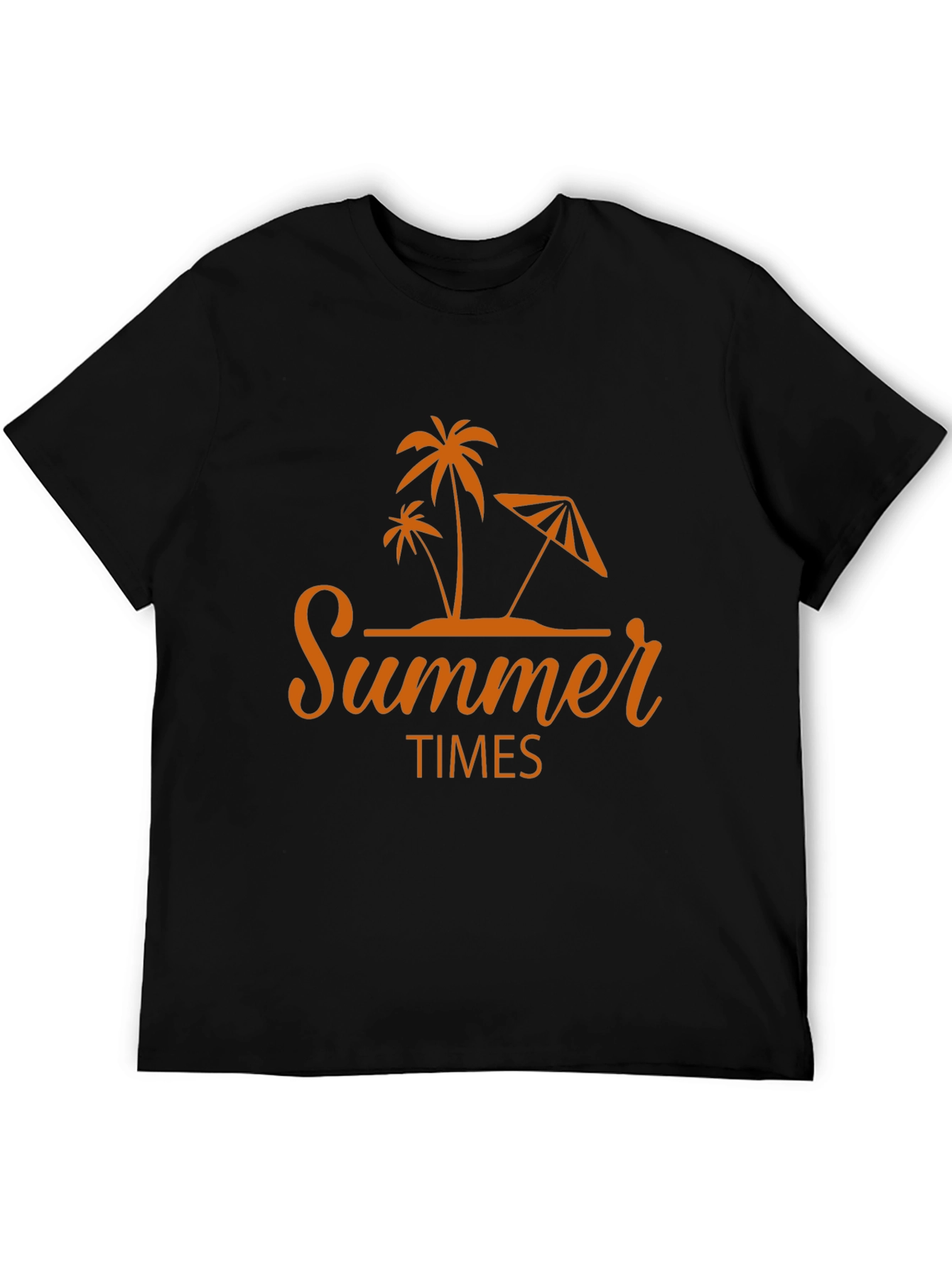 Summer Times Graphic Tee - Tropical Palm Tree Design