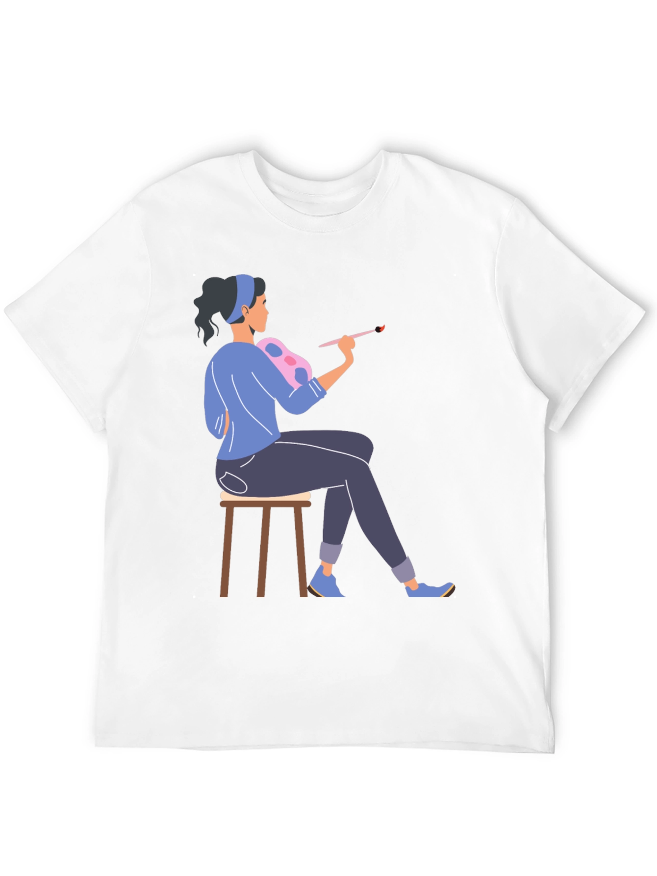 Artist Graphic T-Shirt - Black