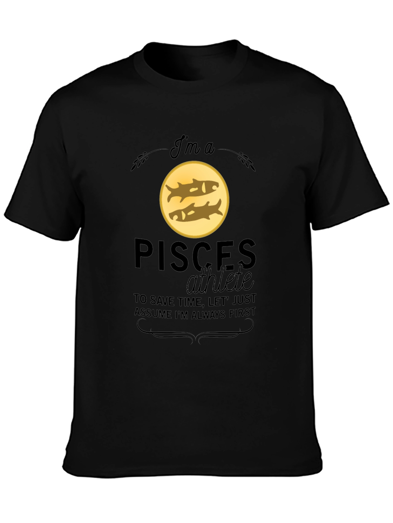 Pisces Athlete Graphic T-Shirt