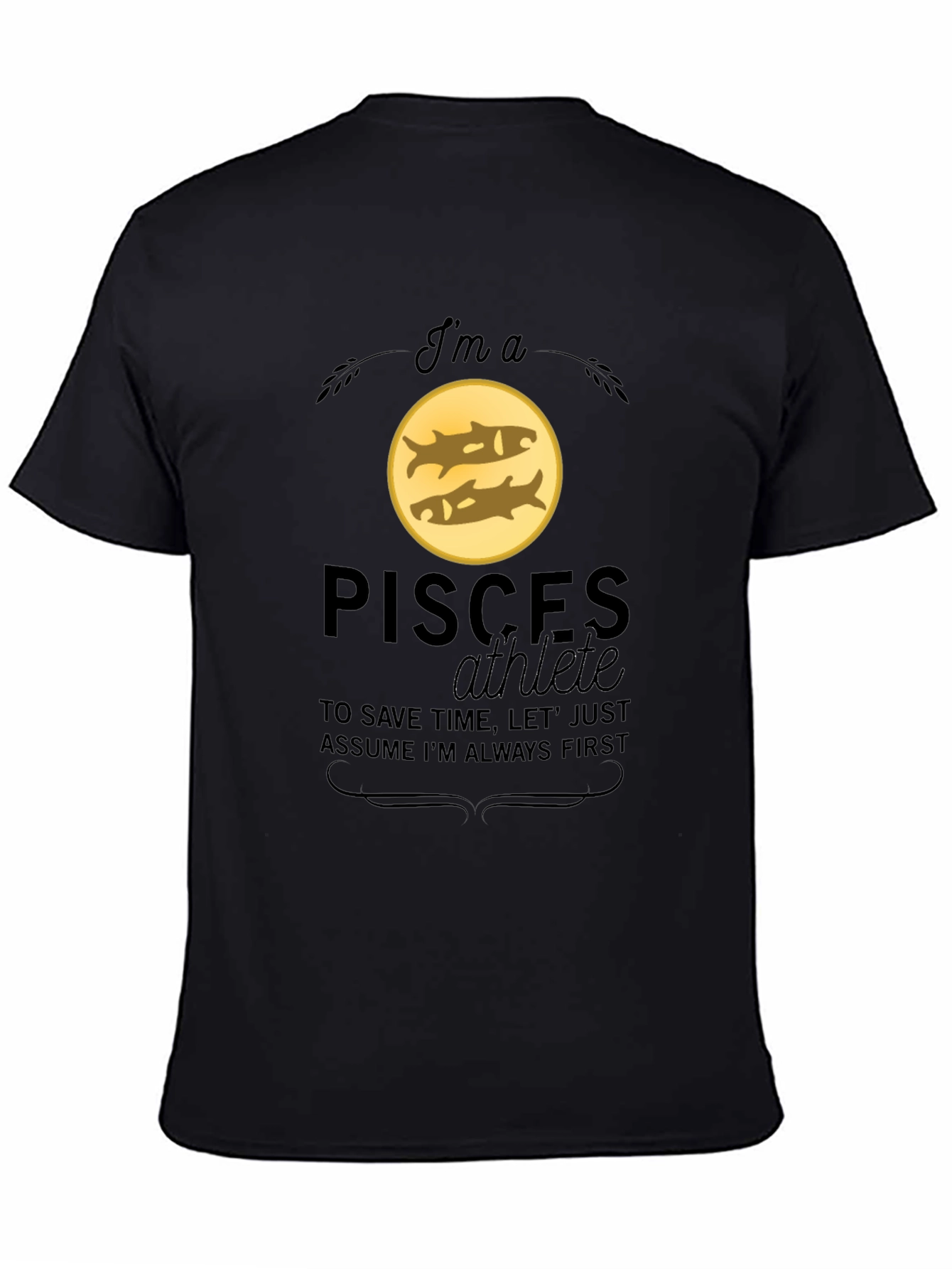 Pisces Athlete Graphic T-Shirt