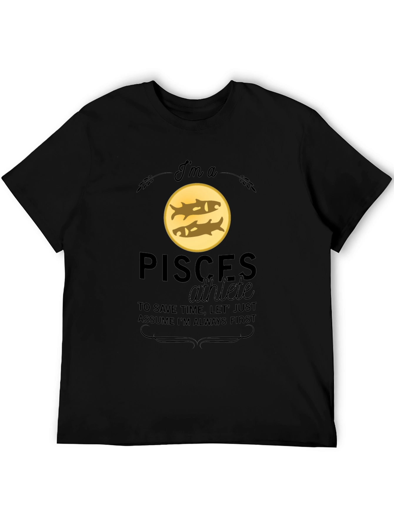 Pisces Athlete Graphic T-Shirt