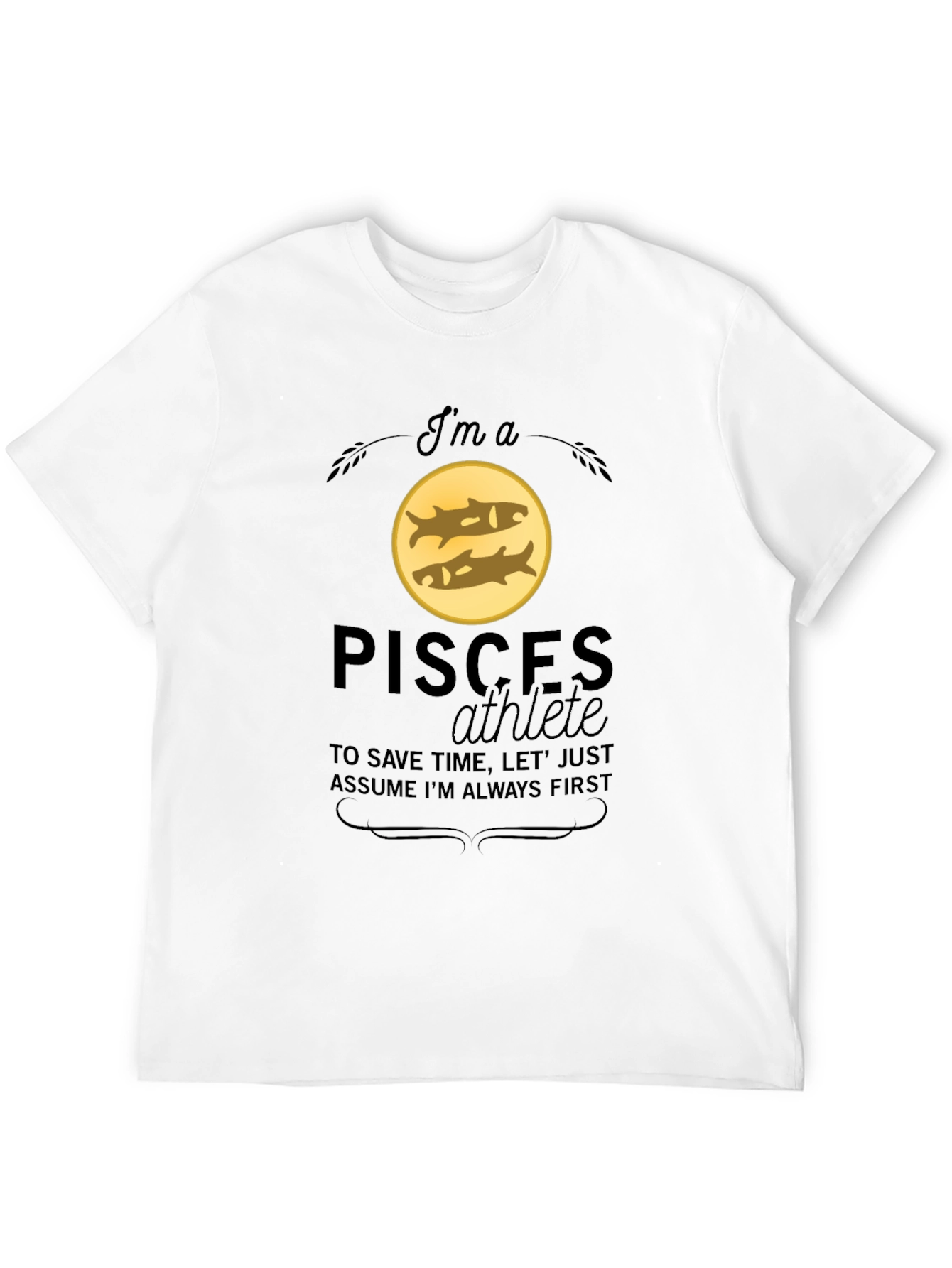 Pisces Athlete Graphic T-Shirt