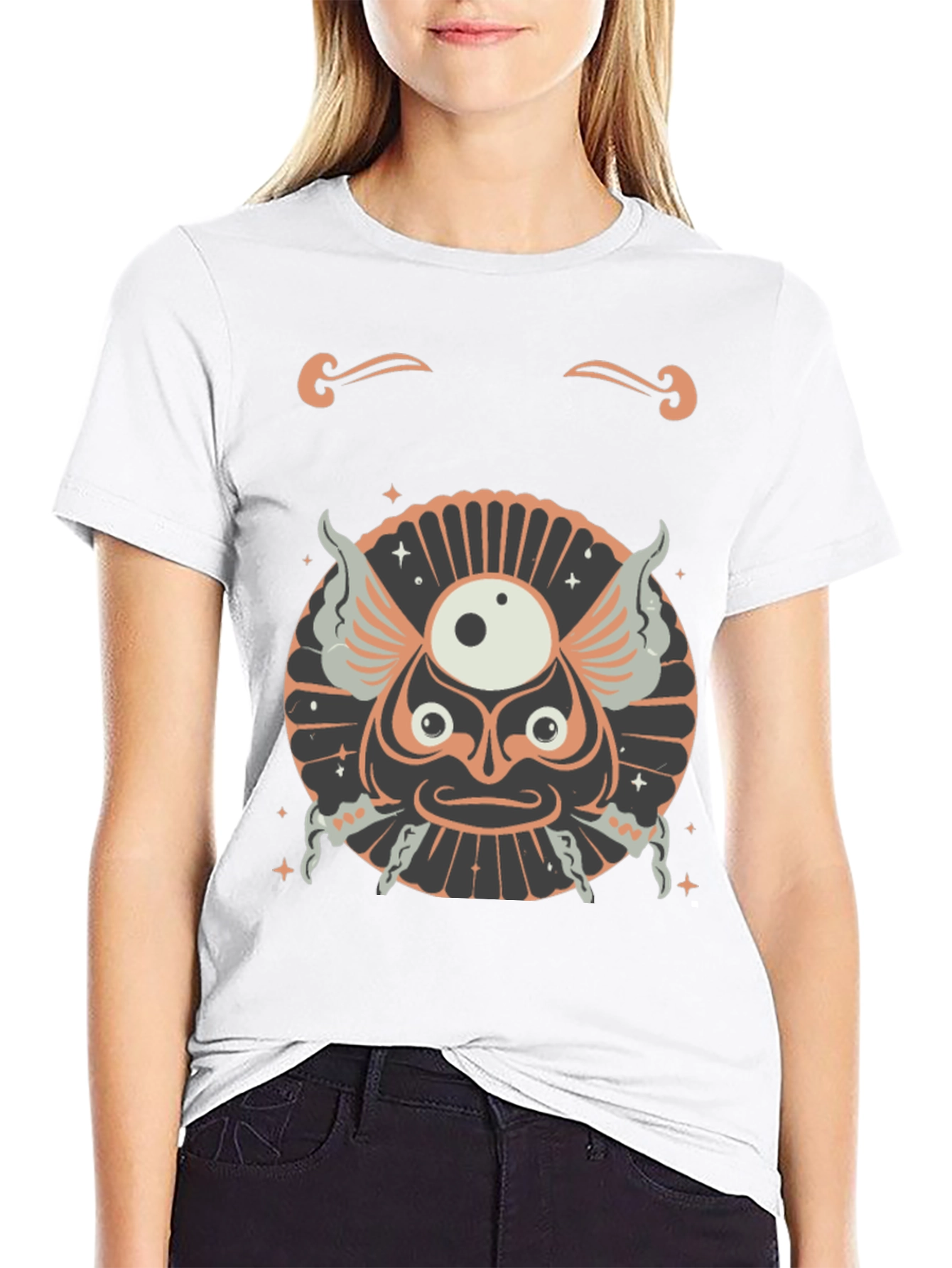 Mystic Eye Graphic Tee - Unique Design