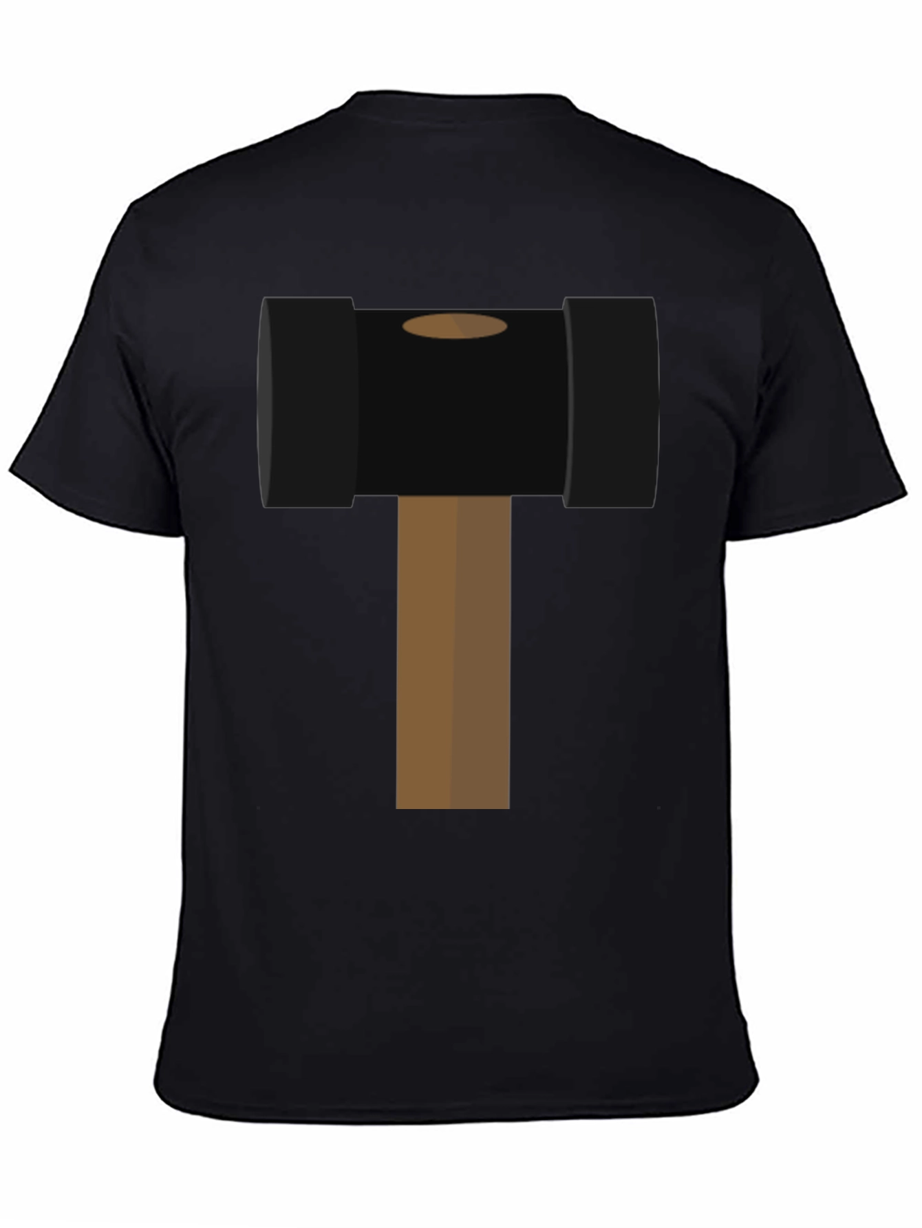 Hammer Time Graphic Tee - Novelty Black T-Shirt