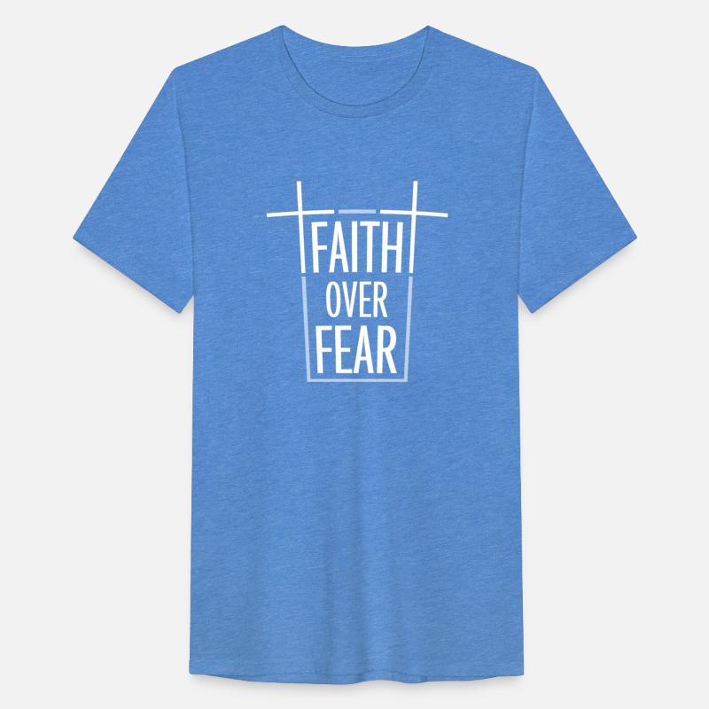 Faith over Fear Love Jesus Christ Religion Quote