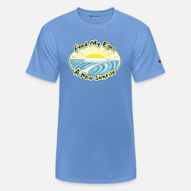 Feed my eyes a new sunrise - beach bum saying