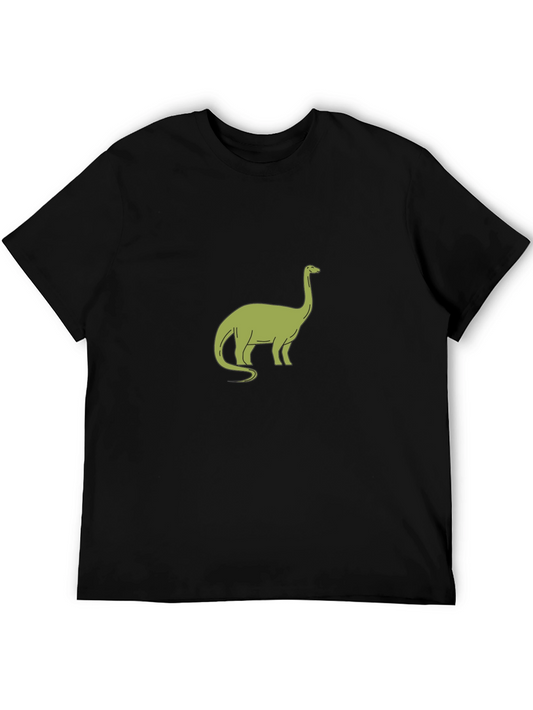 Dino Graphic Tee - Cool & Casual Black T-Shirt