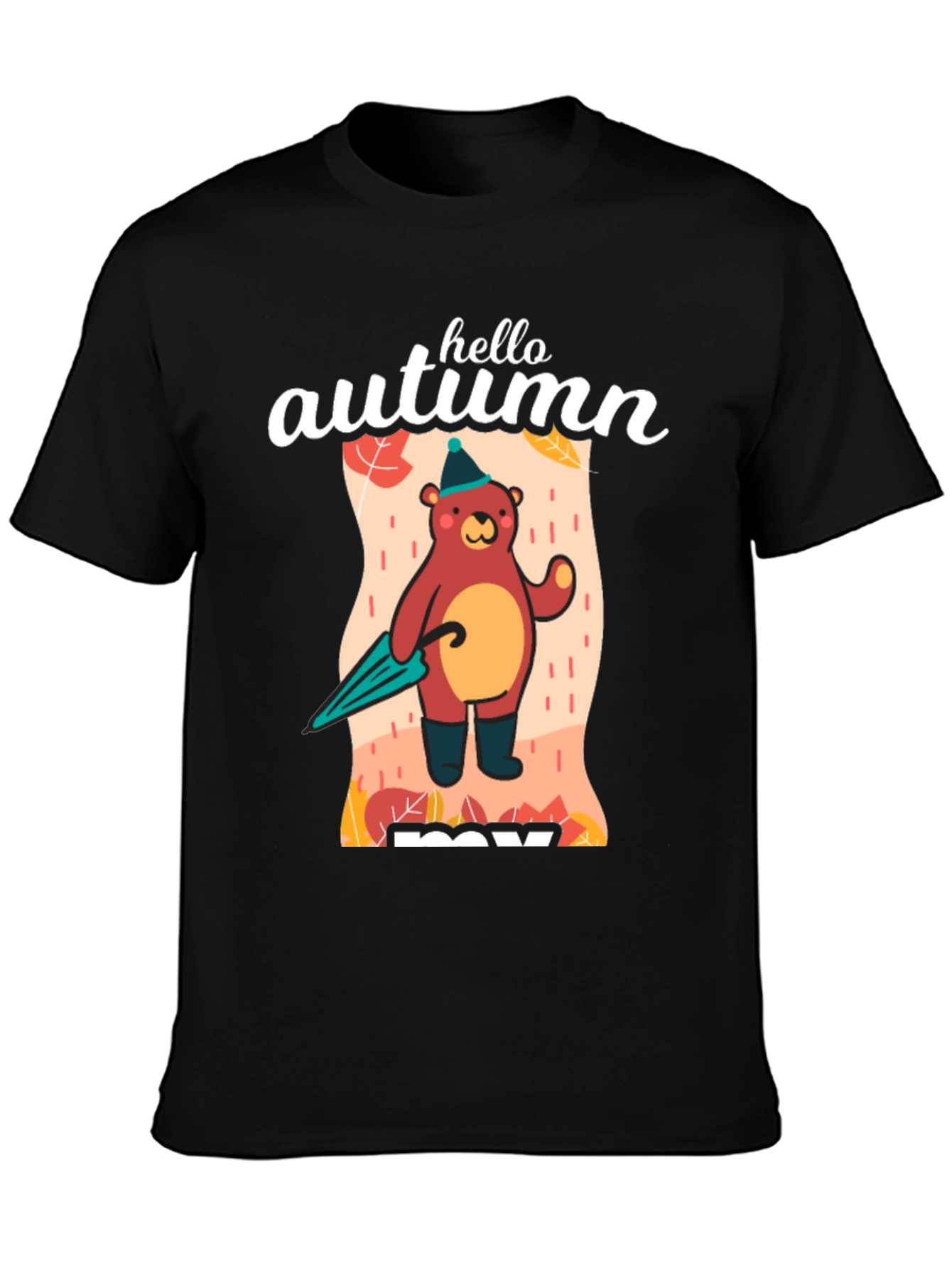 Hello Autumn Bear T-Shirt