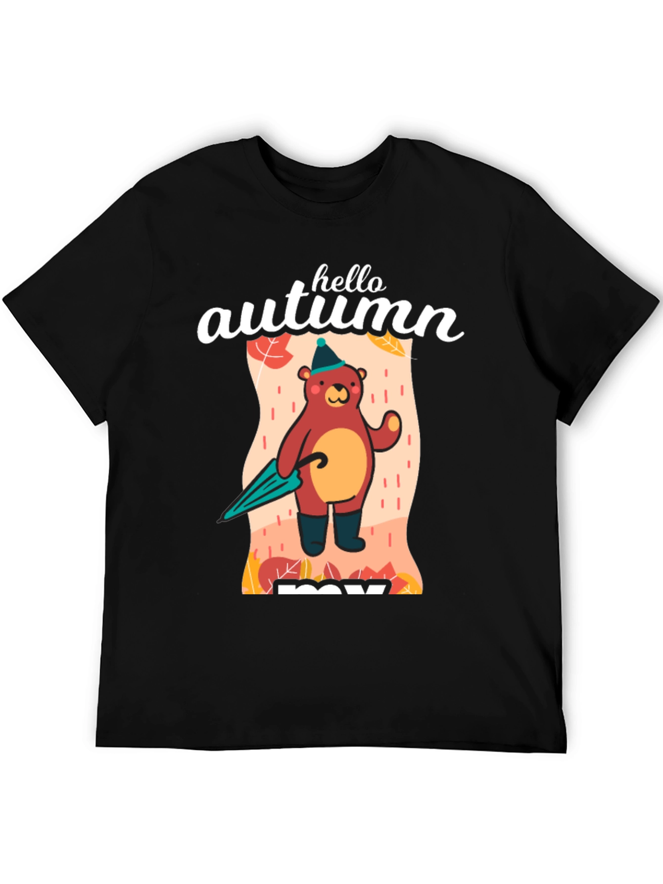 Hello Autumn Bear T-Shirt