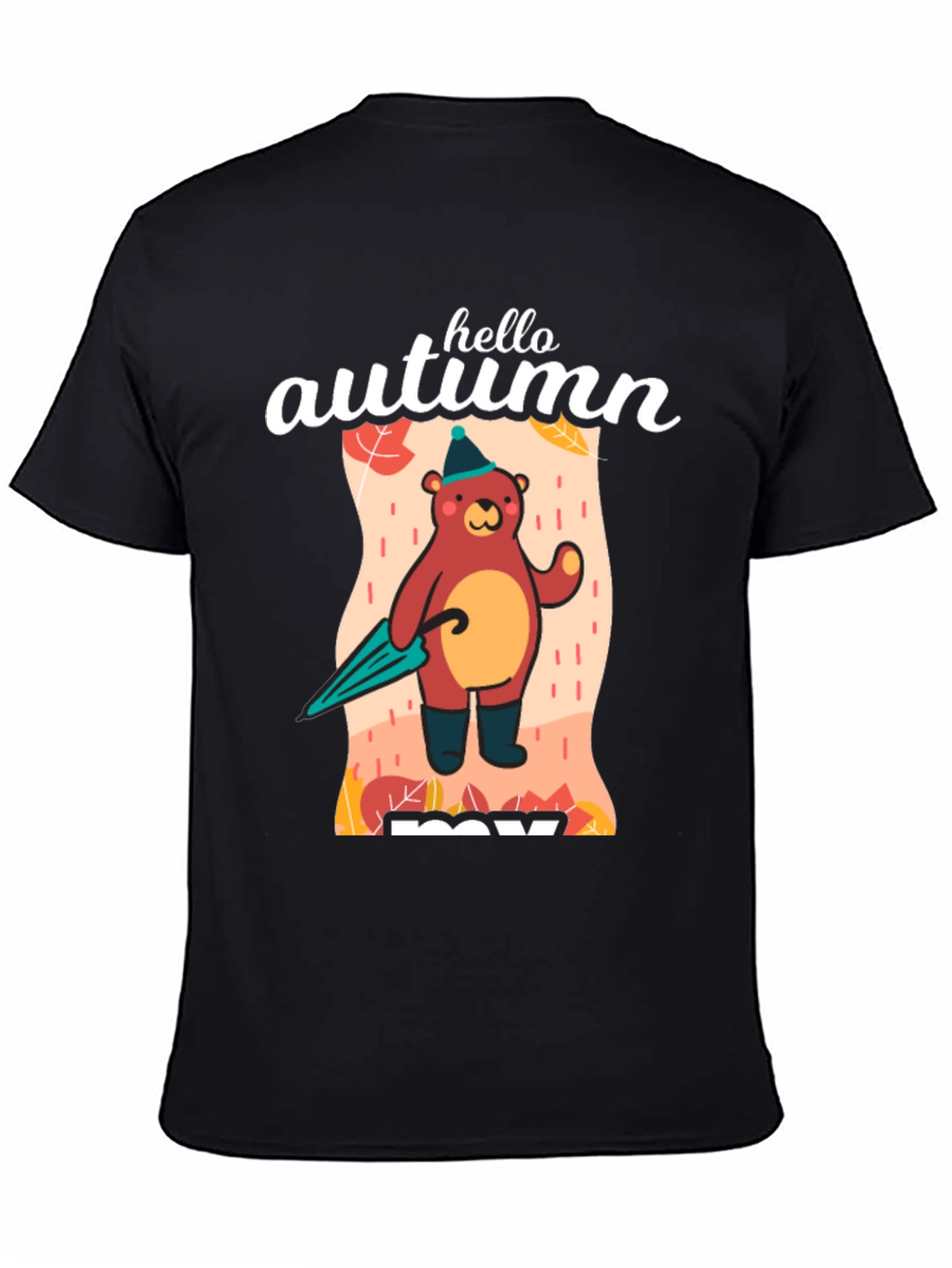 Hello Autumn Bear T-Shirt