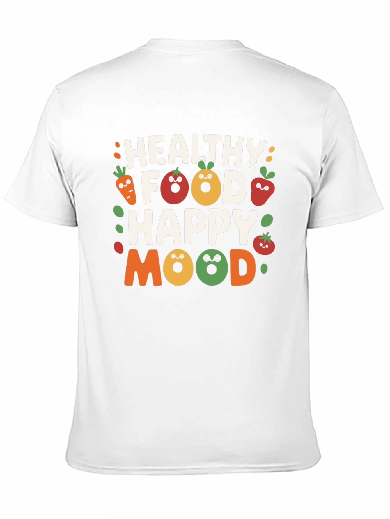 Healthy Food Happy Mood Graphic Tee