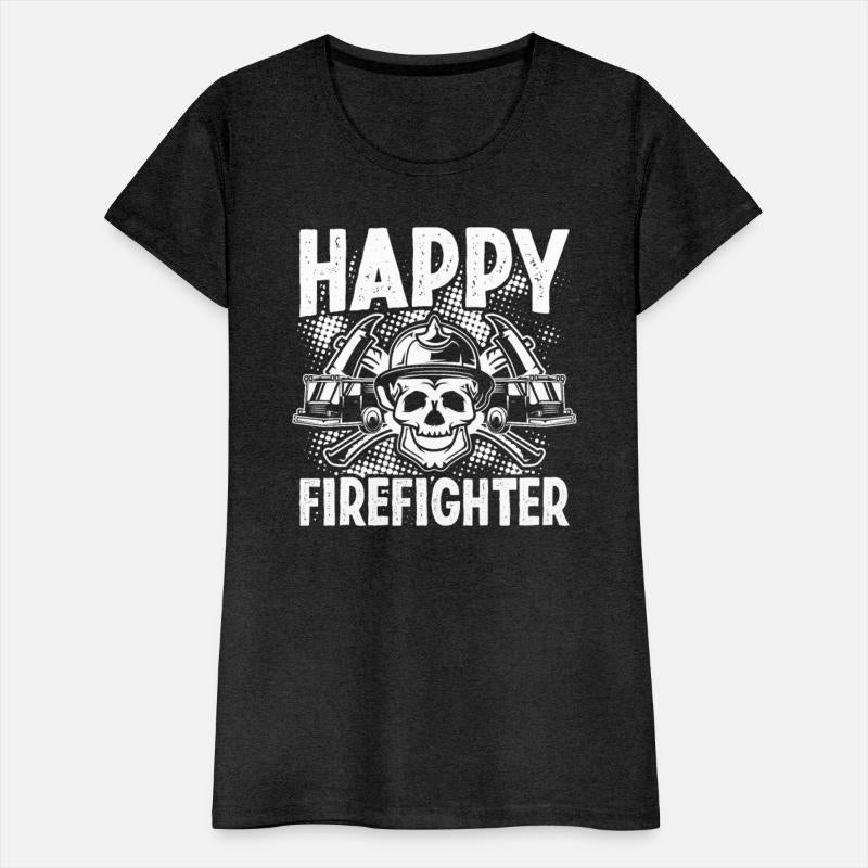 Fireman happy firefighter fire department